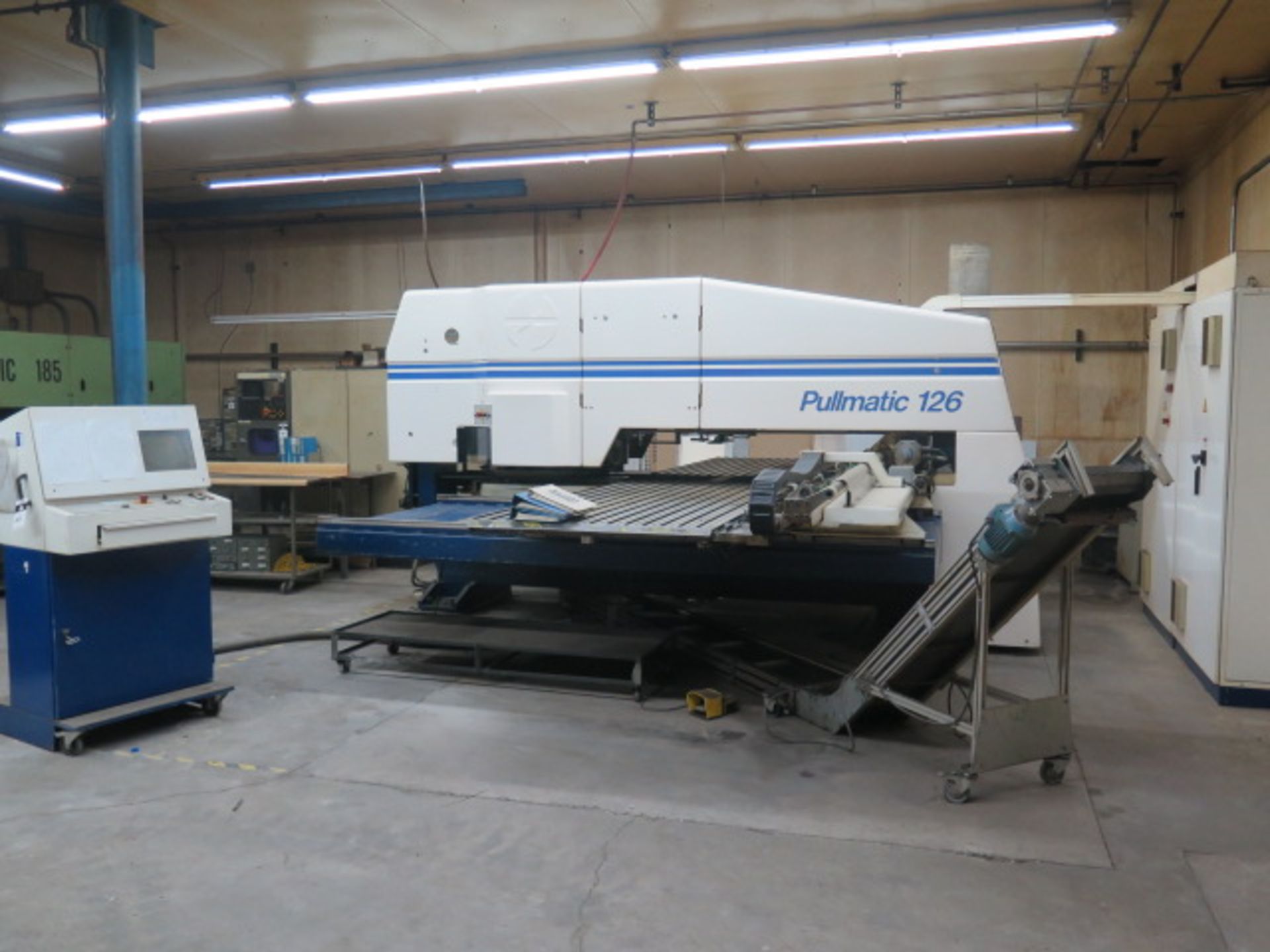 1996 Pullmax Pullmatic 126 33 Ton 15-Station CNC Turret Punch Press s/n 45000027, SOLD AS IS