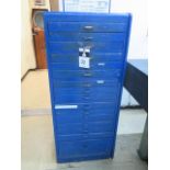 16-Drawer Cabinet (SOLD AS-IS - NO WARRANTY)