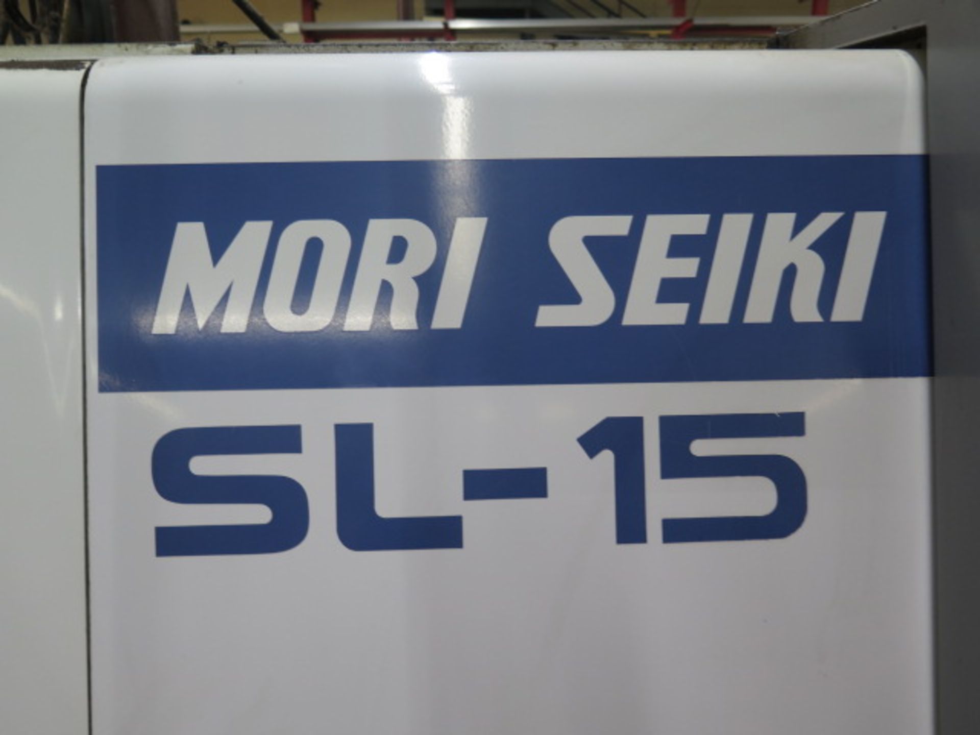 Mori Seiki SL-15 CNC Turning Center s/n 1528 w/ Fanuc MF-T4 Controls, 12-Station Turret, SOLD AS IS - Image 13 of 15