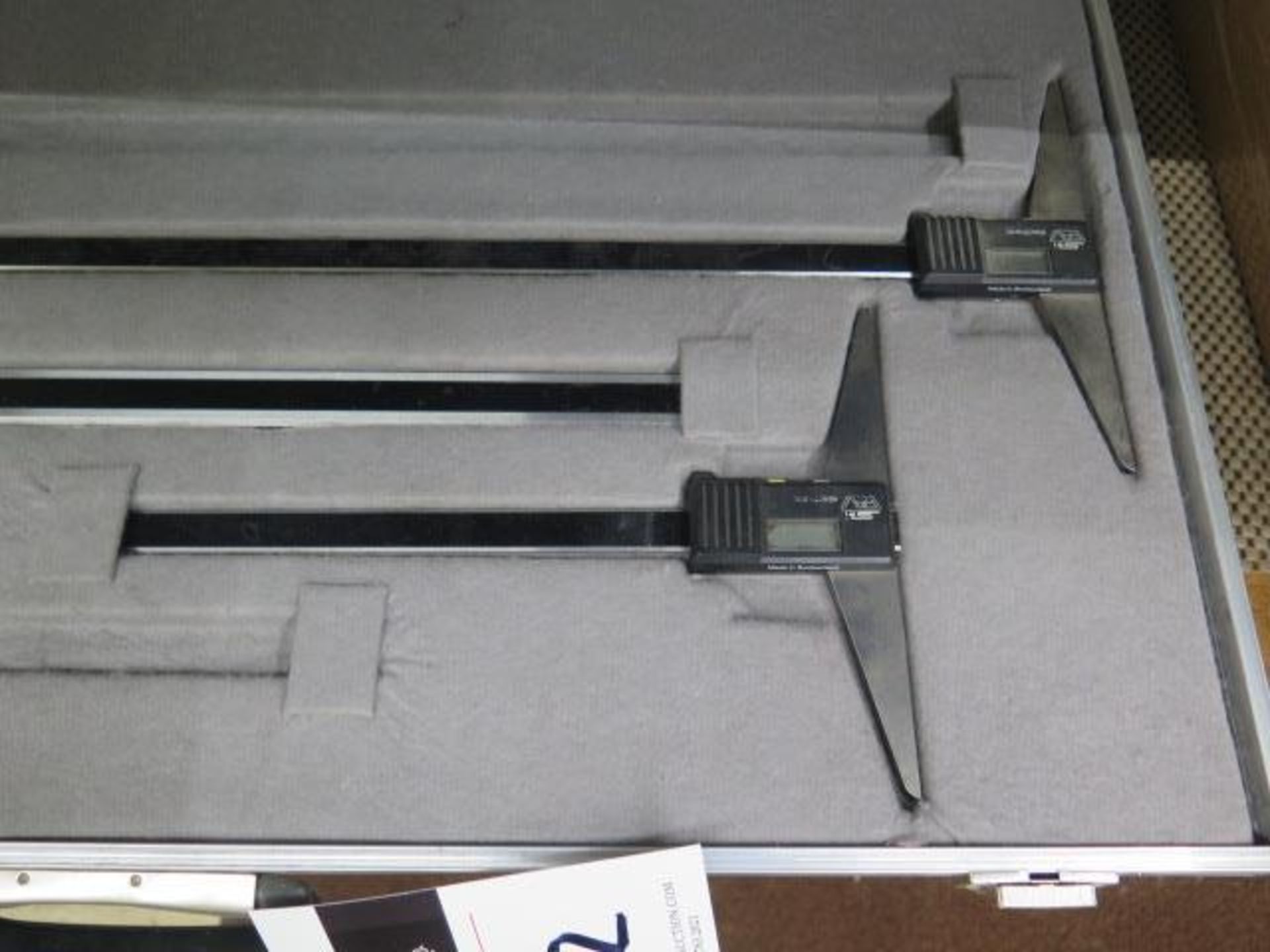 PAV 12" Digital Caliper, 12" and 6" Dfigital Depth Calipers (SOLD AS-IS - NO WARRANTY) - Image 3 of 5