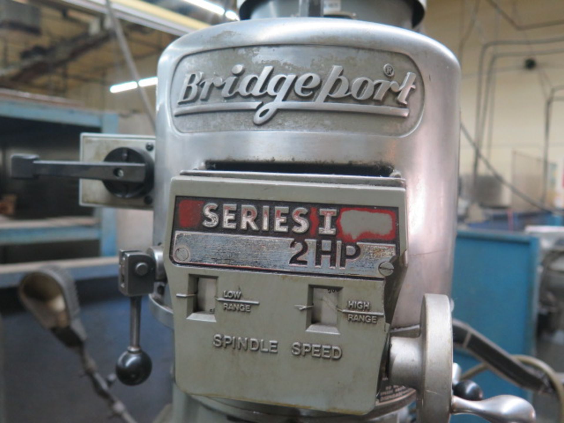 Bridgeport Series 1 – 2Hp Mill s/n 217342 w/ Mitutoyo DRO, 60-4200 Dial Change RPM, SOLD AS IS - Image 10 of 10