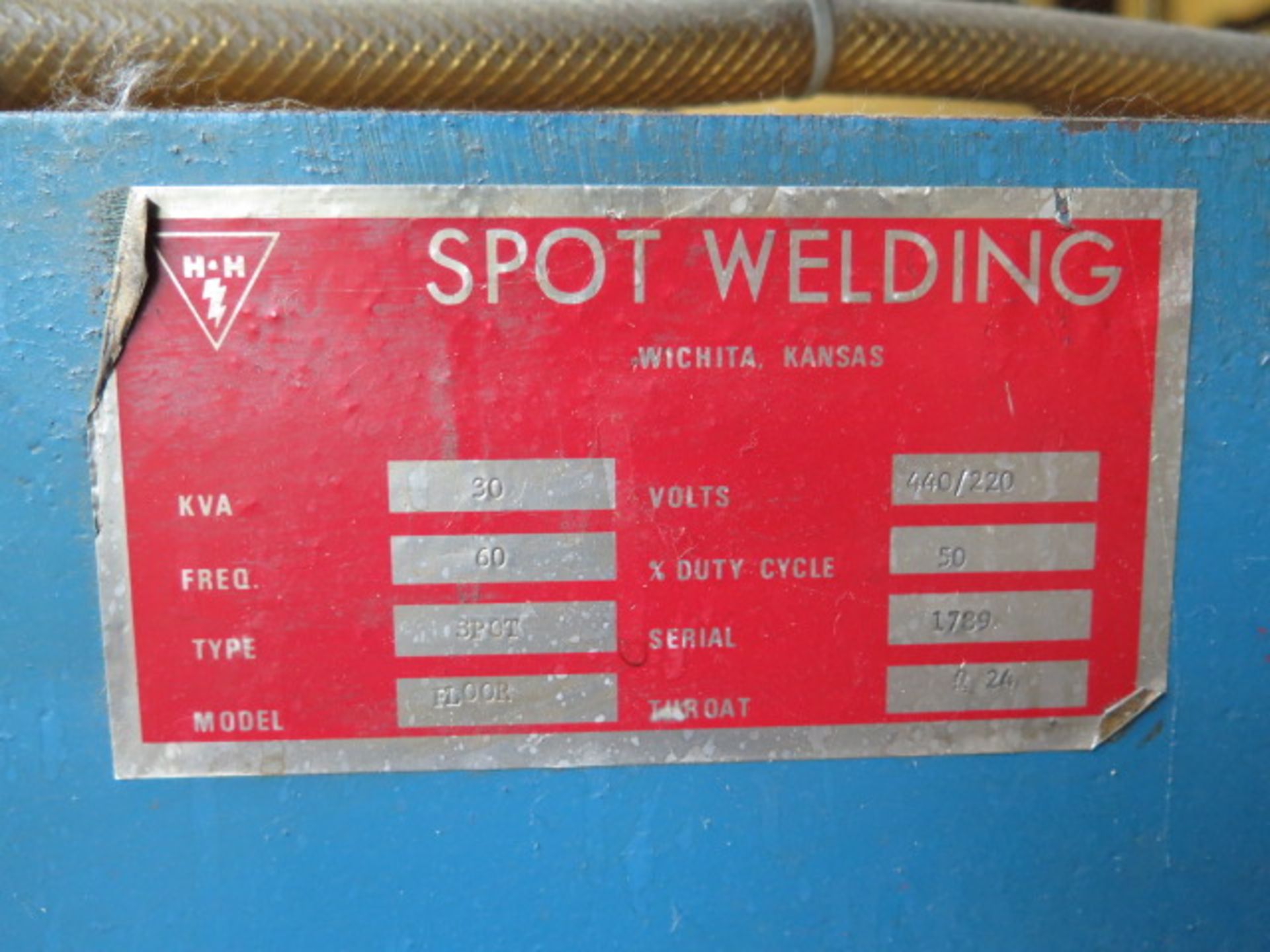 H & H 30kVA x 25” Spot Welder (SOLD AS-IS - NO WARRANTY) - Image 7 of 7