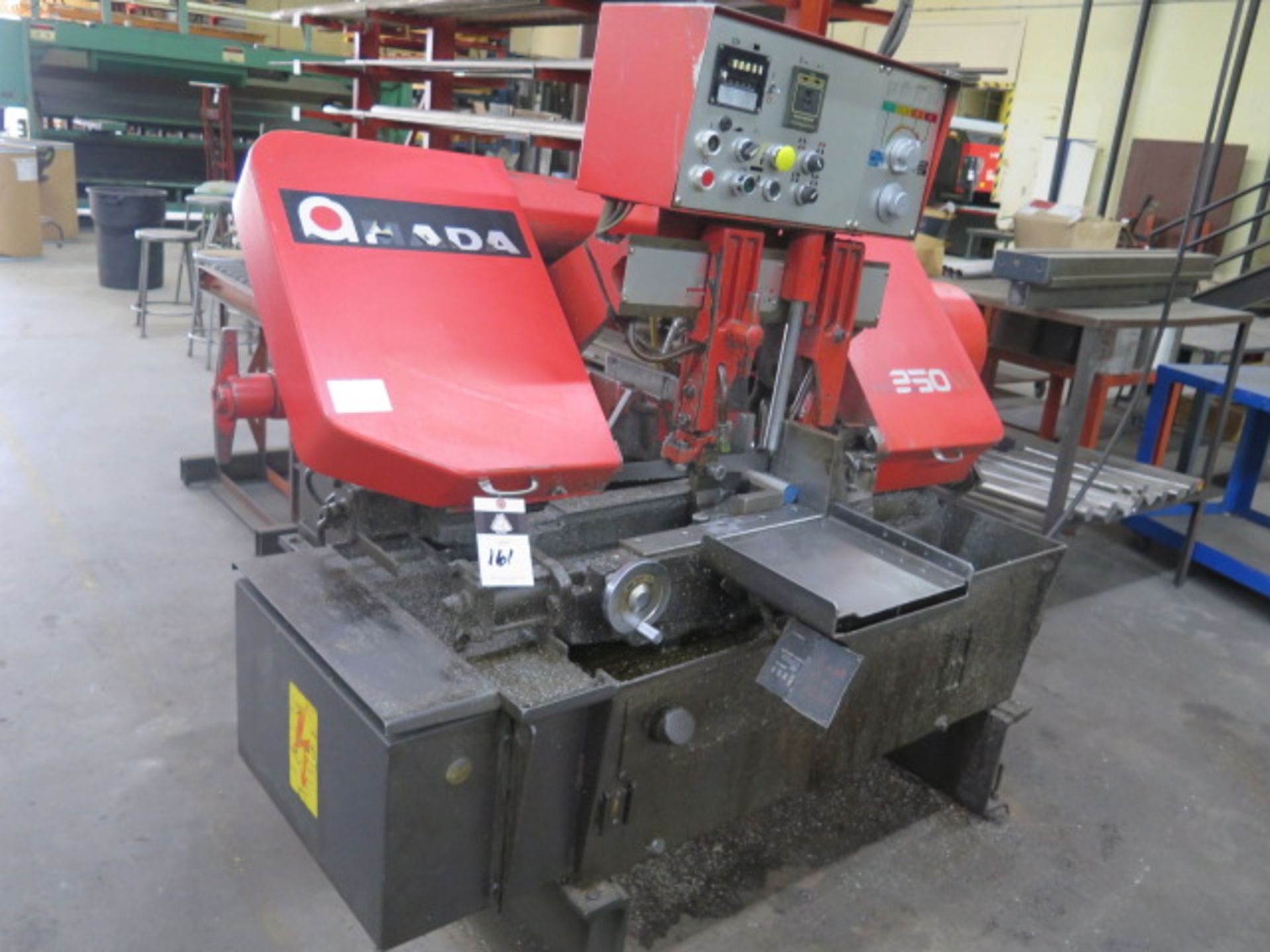 Amada HA250W 10” Automatic Hyd Horizontal Band Saw w/ Anada Controls, Hydraulic Clamping, SOLD AS IS - Image 2 of 14