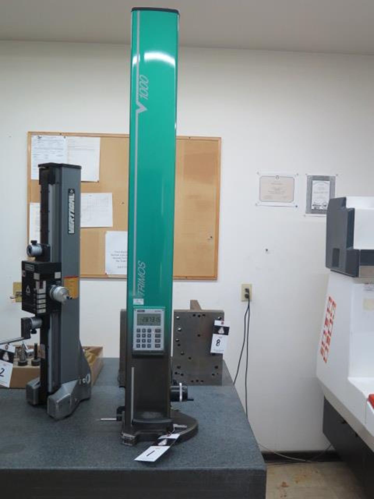 Fowler Trimos V1000 C 39” Digital Height Gage s/n 1166/ID.00 w/ Sylvac Digital Controls SOLD AS IS