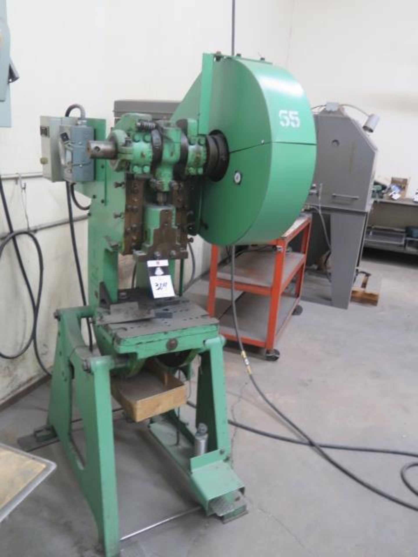 Benchmaster 253-MO OBI Stamping Press SOLD AS PARTS ONLY (SOLD AS-IS - NO WARRANTY - Image 3 of 8