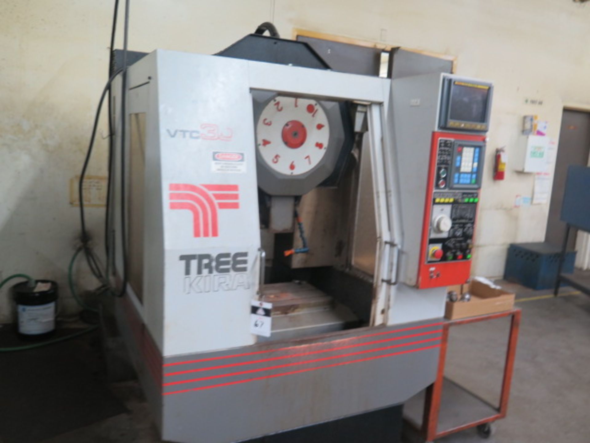 Tree KIRA VTC-30 CNC Drilling Center (NOT RUNNING) s/n 31218 w/ Fanuc 0-Mate M Controls, SOLD AS IS - Image 2 of 11