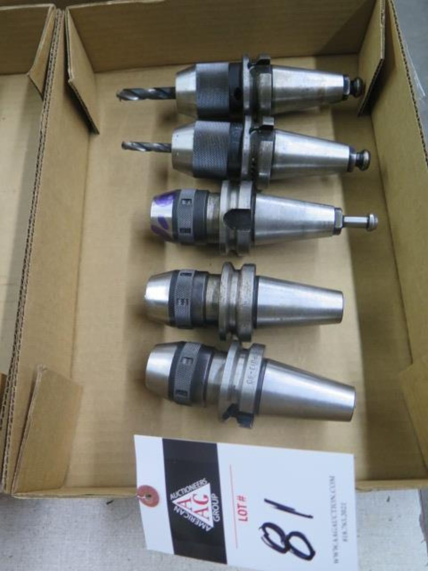 BT-40 Taper Drill Chucks (5) (SOLD AS-IS - NO WARRANTY)