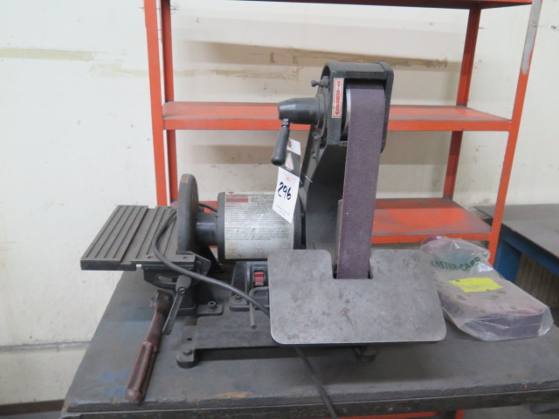 Dayton 2” Belt / 8” Disc Sander (SOLD AS-IS - NO WARRANTY) - Image 2 of 5