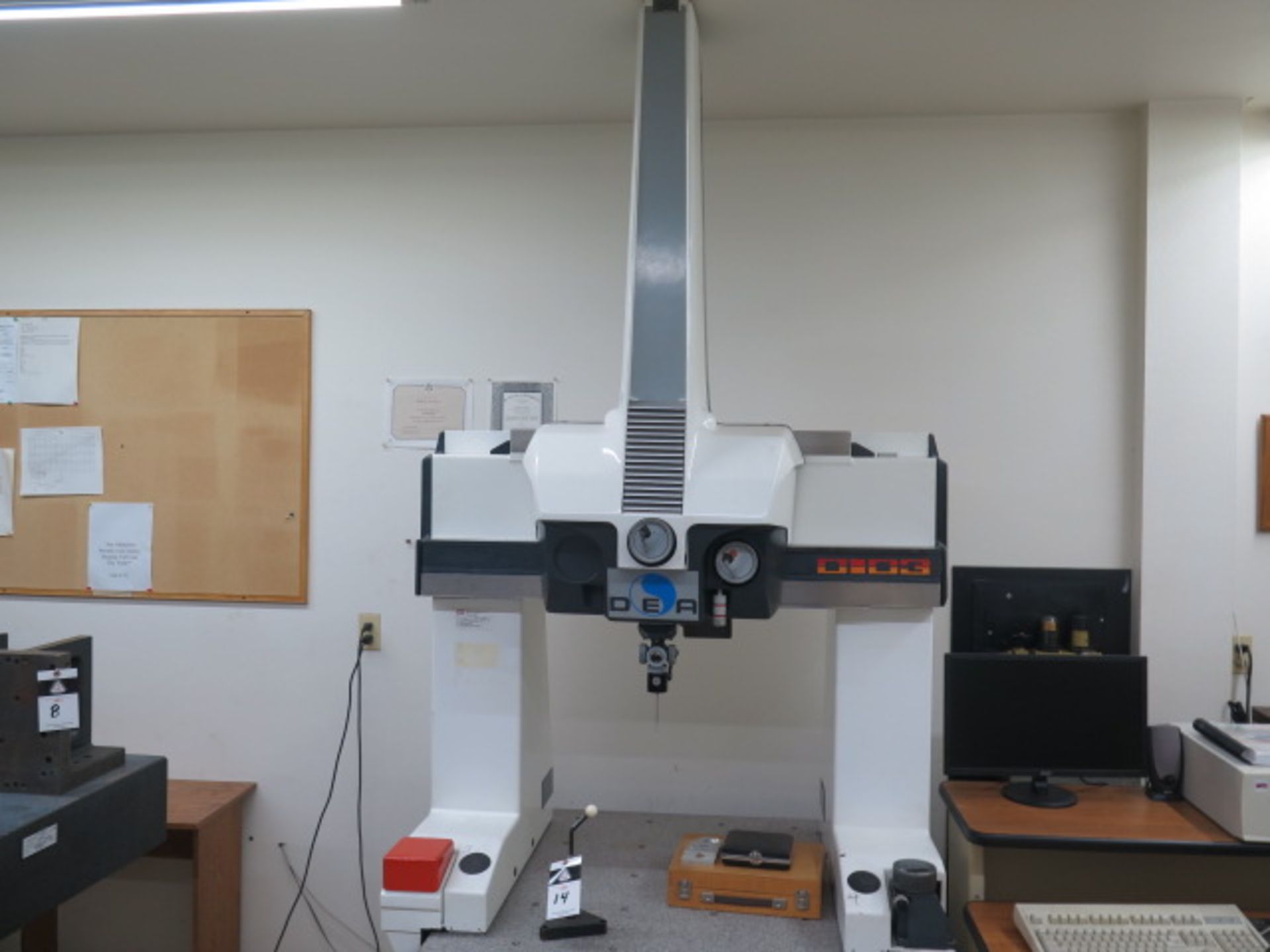 DEA mdl. 0103 CMM s/n 00537 w/ Renishaw TP 1S Probe Head, 50” x 26” x 18” Work Envelope, SOLD AS IS - Image 3 of 18