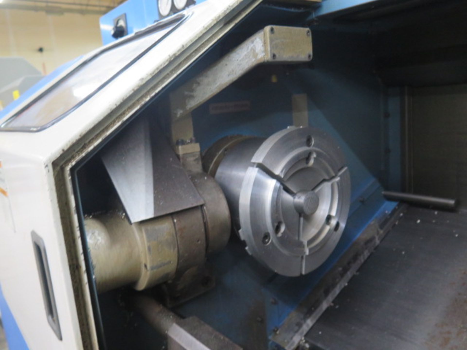 Hyundai HiT 15S CNC Turning Center s/n 5-009 w/ Siemens Controls, Tool Presetter, SOLD AS IS - Image 6 of 16
