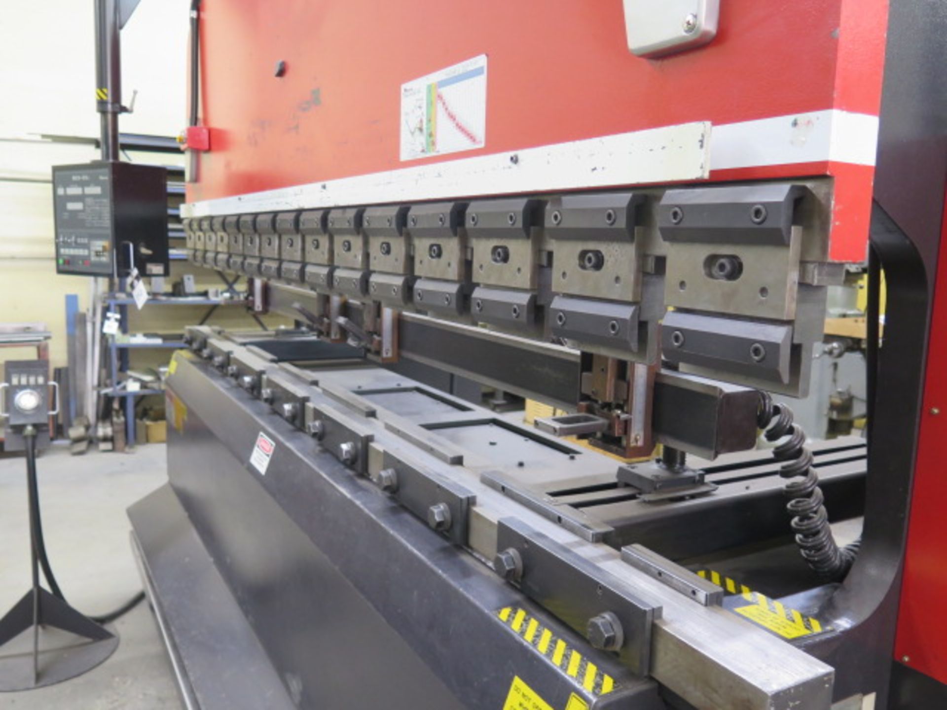 Amada RG100 100 Ton x 10’ CNC Press Brake s/n 105240 w/ NC9-EX II 3 AXIS Controls, SOLD AS IS - Image 4 of 20