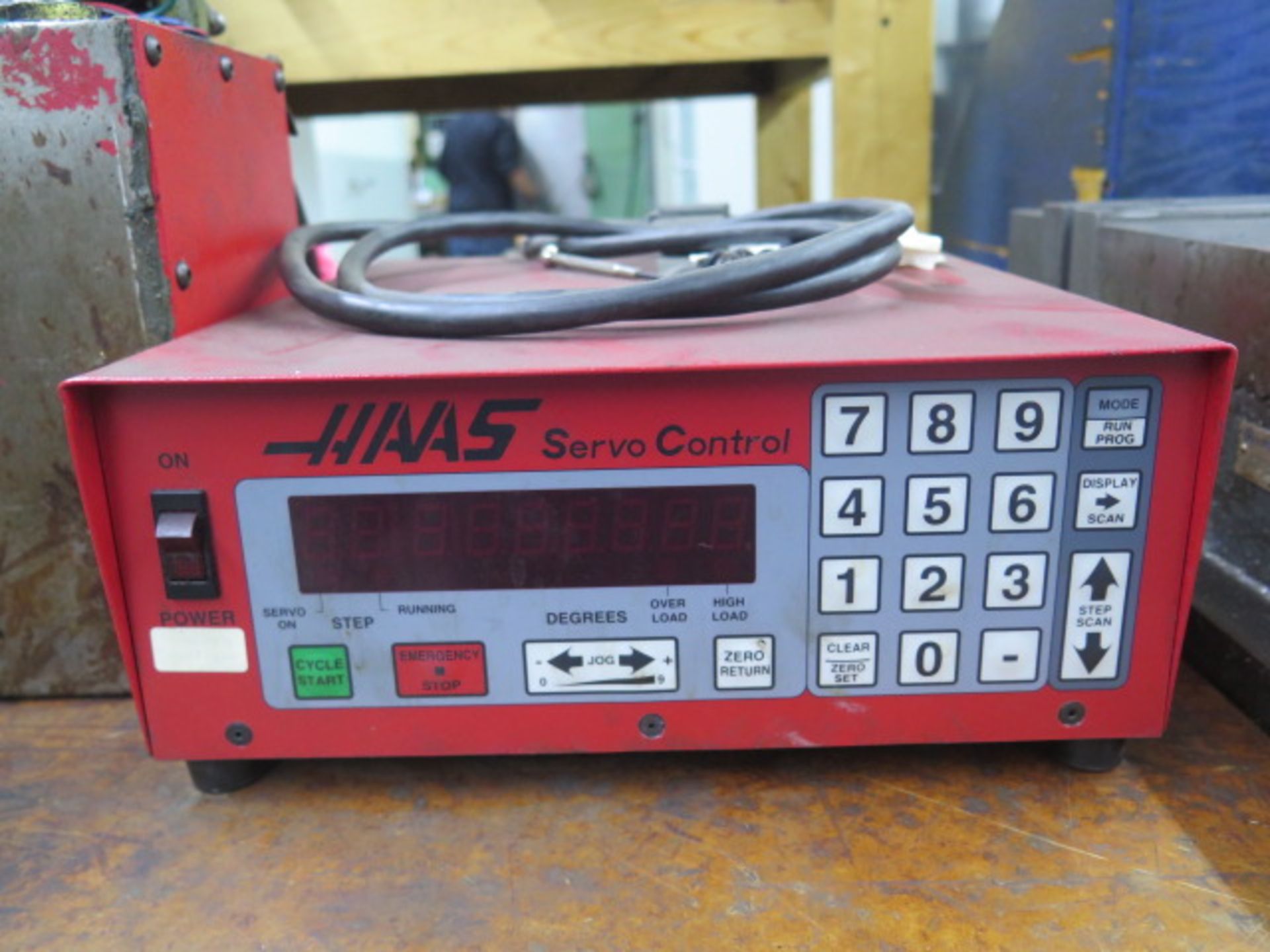 Haas HRT160 4th Axis 6” Rotary Head (NEEDS REPAIR) w/ Haas Servo Controller (SOLD AS-IS - NO - Image 7 of 8
