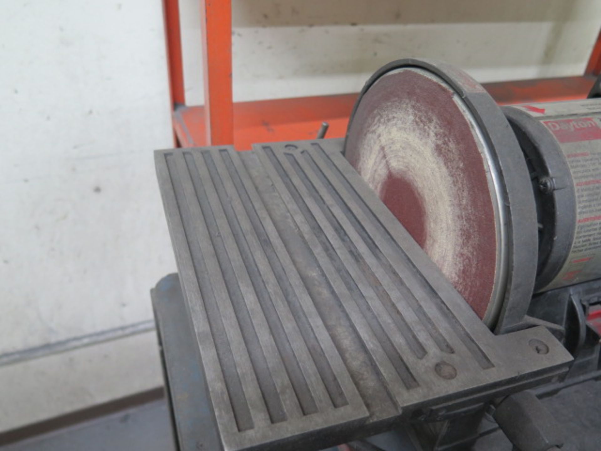 Dayton 2” Belt / 8” Disc Sander (SOLD AS-IS - NO WARRANTY) - Image 3 of 5