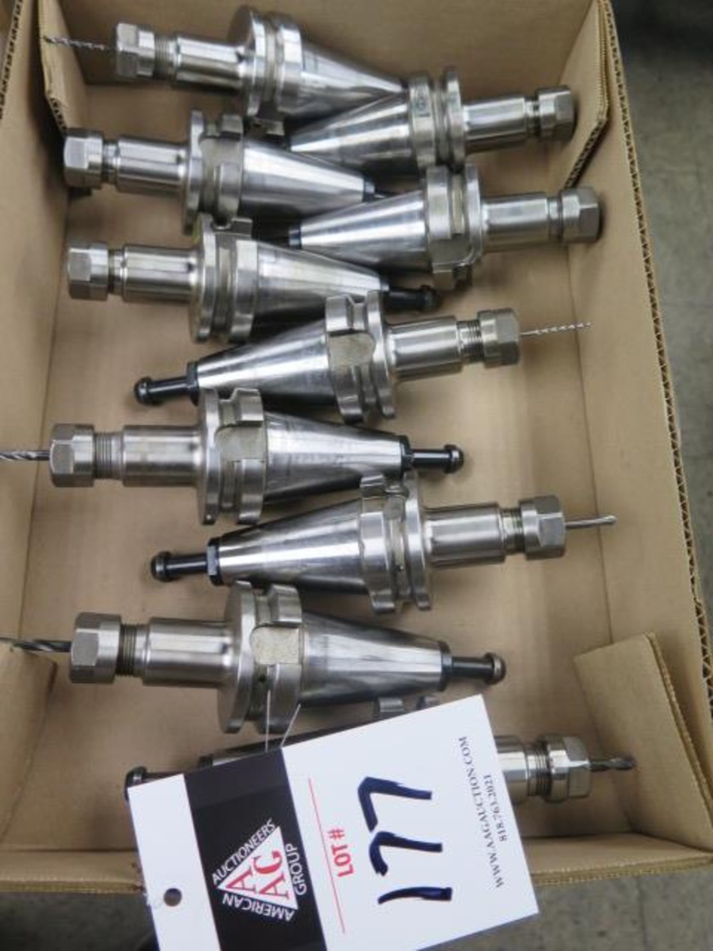 BT-40 Taper ER16 Collet Chucks (10) (SOLD AS-IS - NO WARRANTY)