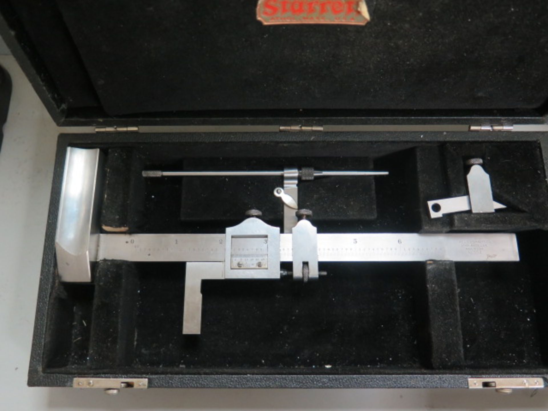 Starrett 20" Vernier Height Gage and Starrett 6" Vernier Height Gage (SOLD AS-IS - NO WARRANTY) - Image 4 of 4