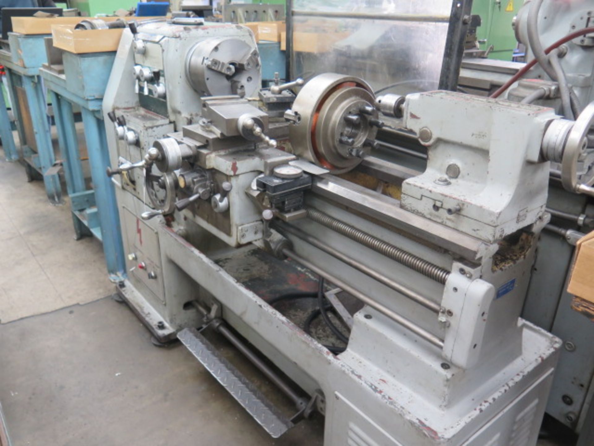 Sharp 1528 15” x 28” Geared Head Gap Bed Lathe s/n 922 w/ 83-1800 RPM, Inch/mm Threading, SOLD AS IS - Image 2 of 12