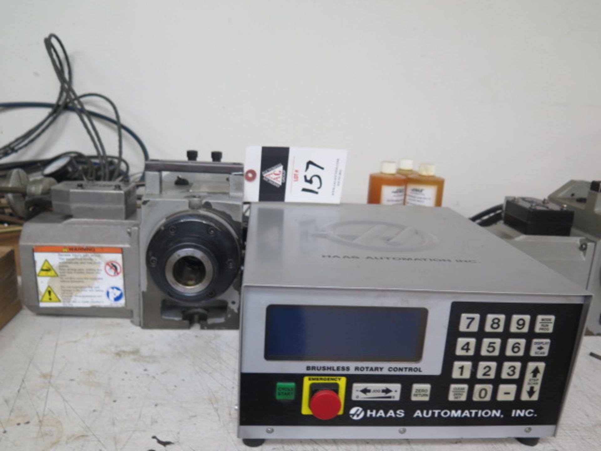 Haas 4th Axic 5C Rotary Head w/ Haas Servo Controller (SOLD AS-IS - NO WARRANTY)