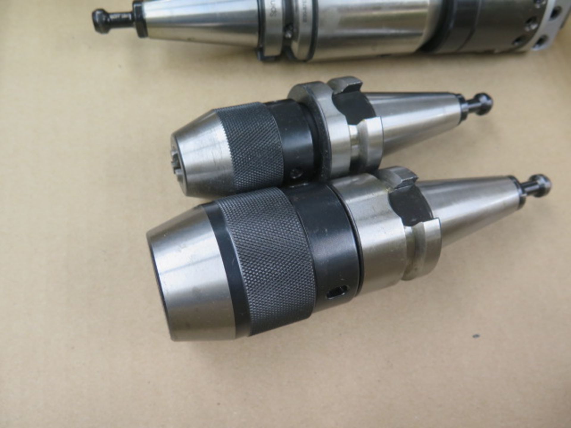 BT-30 Taper Boring Head and (2) Drill Chucks (SOLD AS-IS - NO WARRANTY) - Image 4 of 4