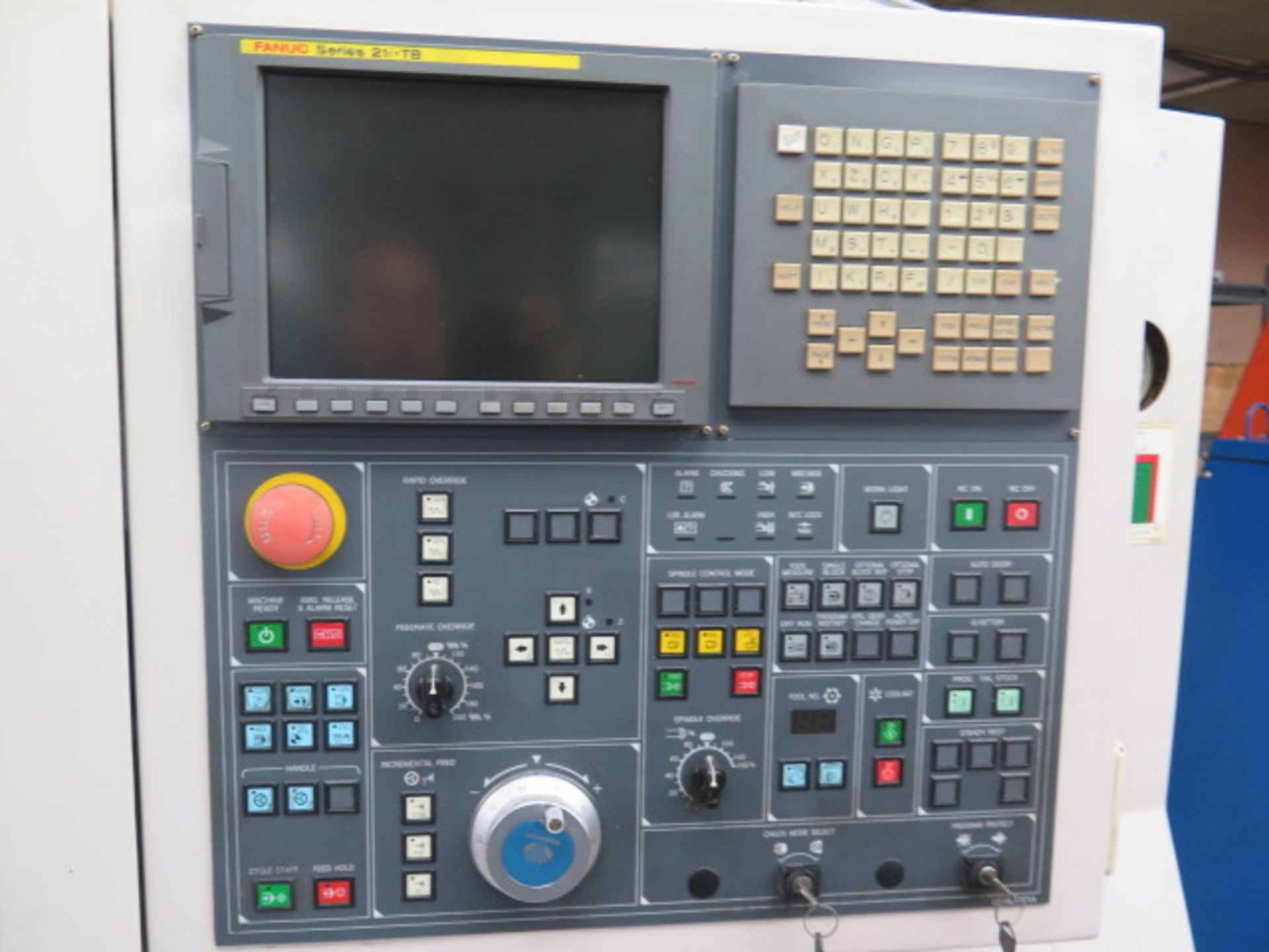 2004 Daewoo PUMA 240A CNC Turning Center s/n PM240395 w/ Fanuc Series 21i-TB Controls, SOLD AS IS - Image 13 of 19