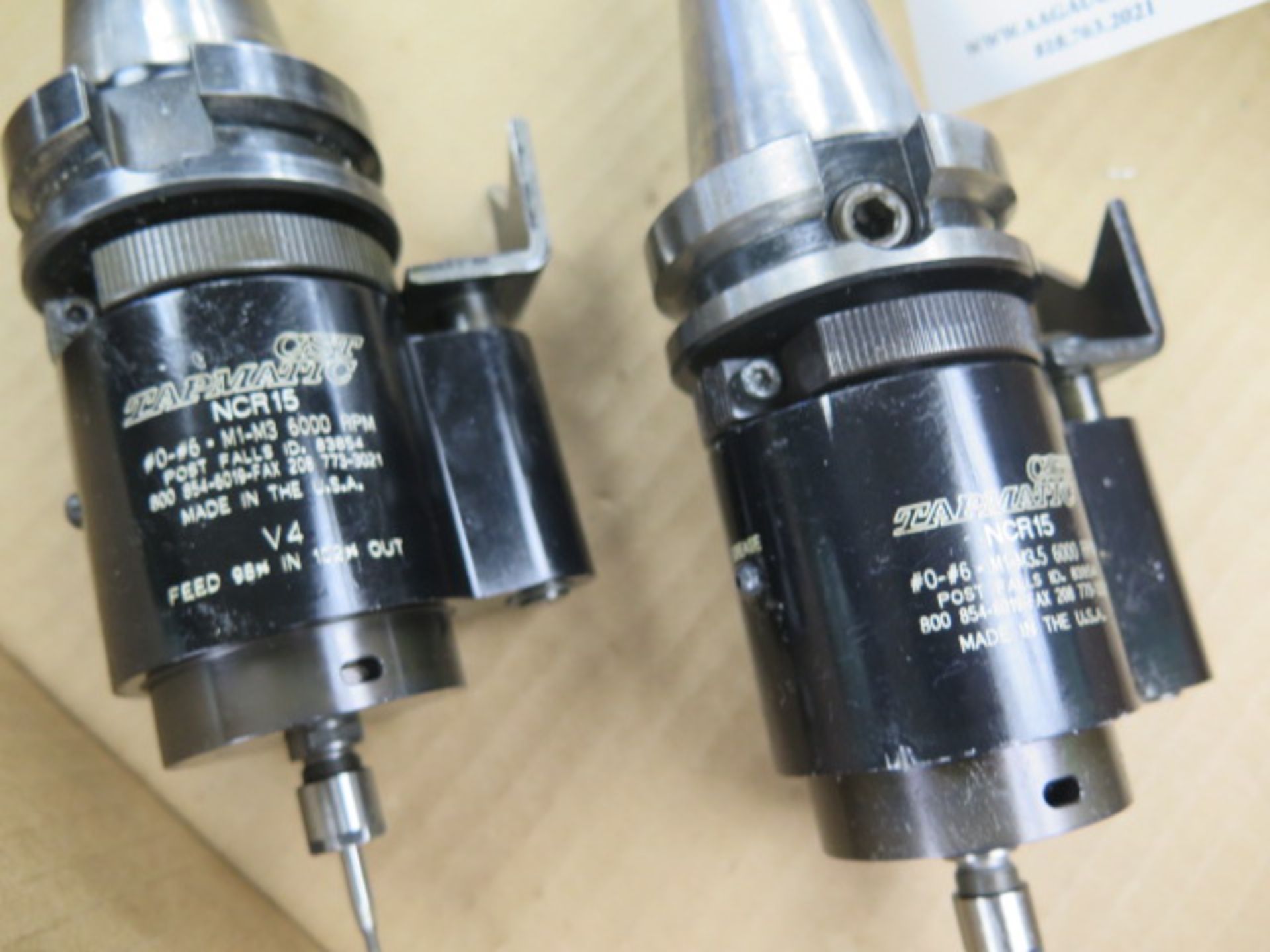 BT-40 Taper Tapmatic NCR15 Tapping Heads (2) (SOLD AS-IS - NO WARRANTY) - Image 5 of 5