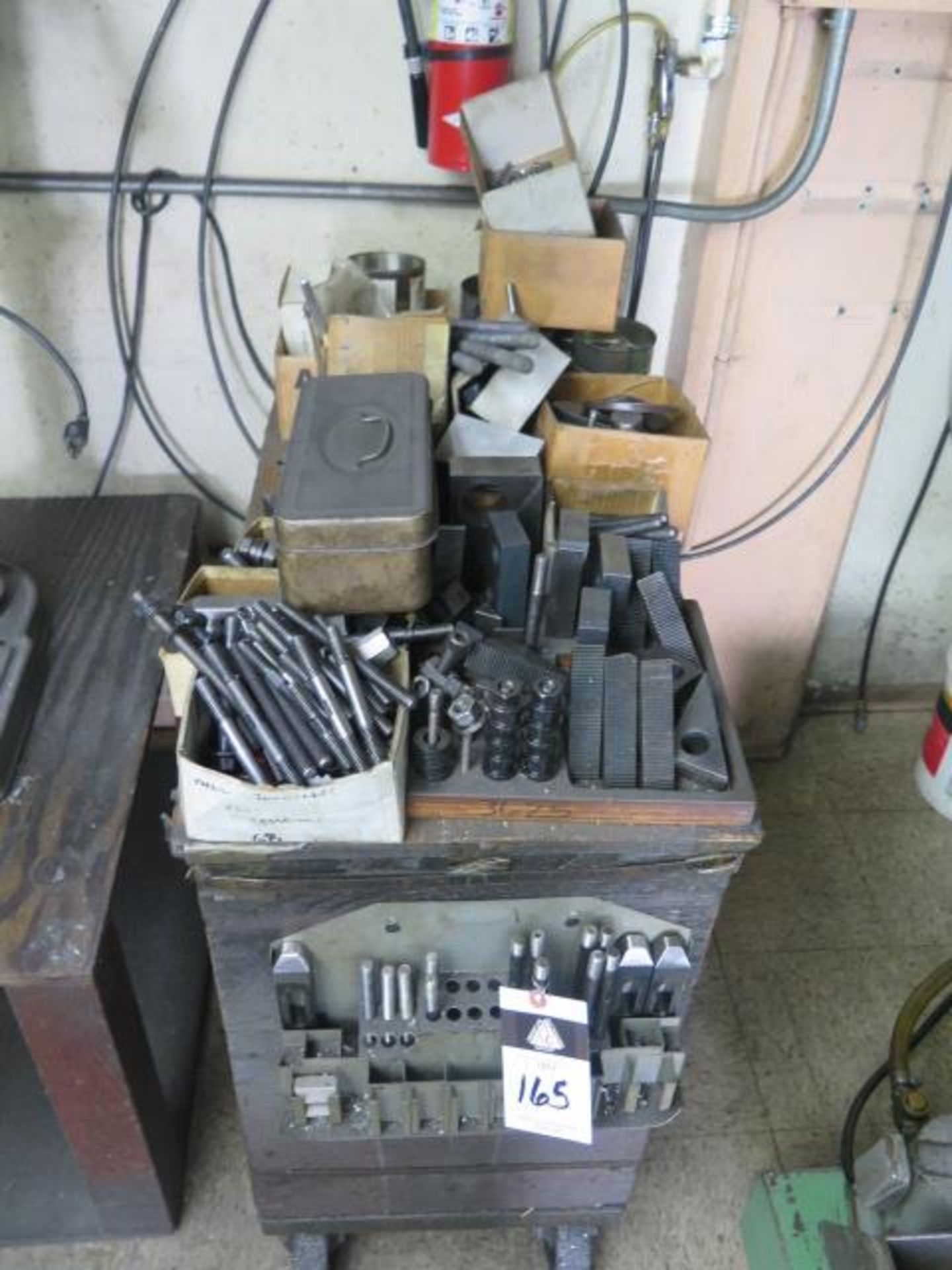 Mill Clamps w/ Cart (SOLD AS-IS - NO WARRANTY)