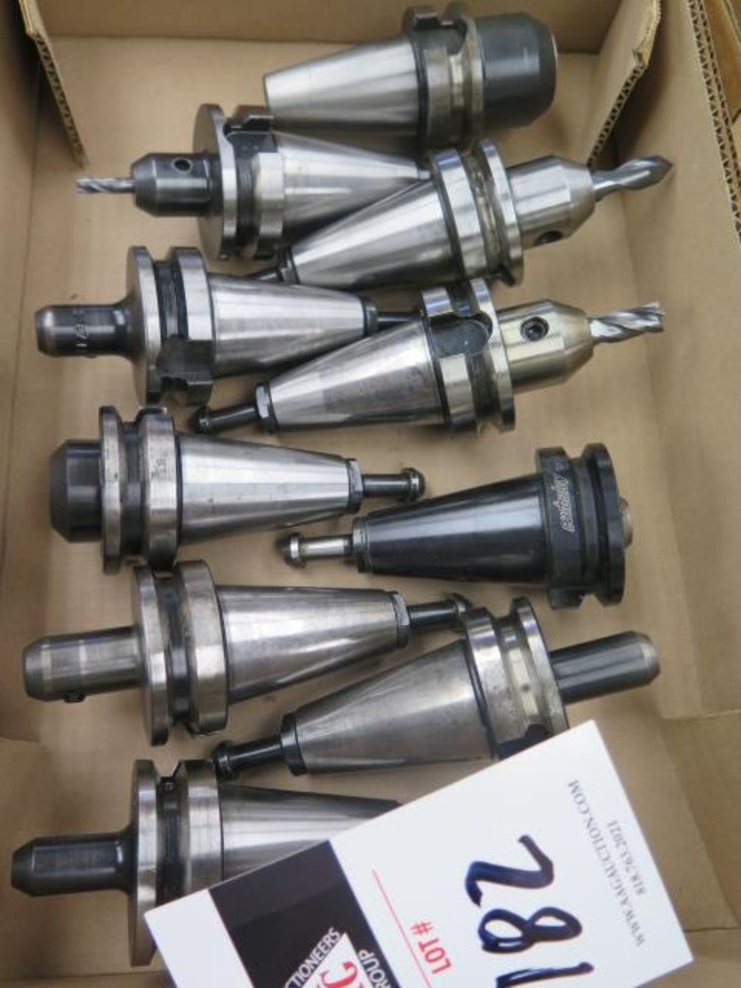 BT-40 Taper Tooling (10) (SOLD AS-IS - NO WARRANTY)