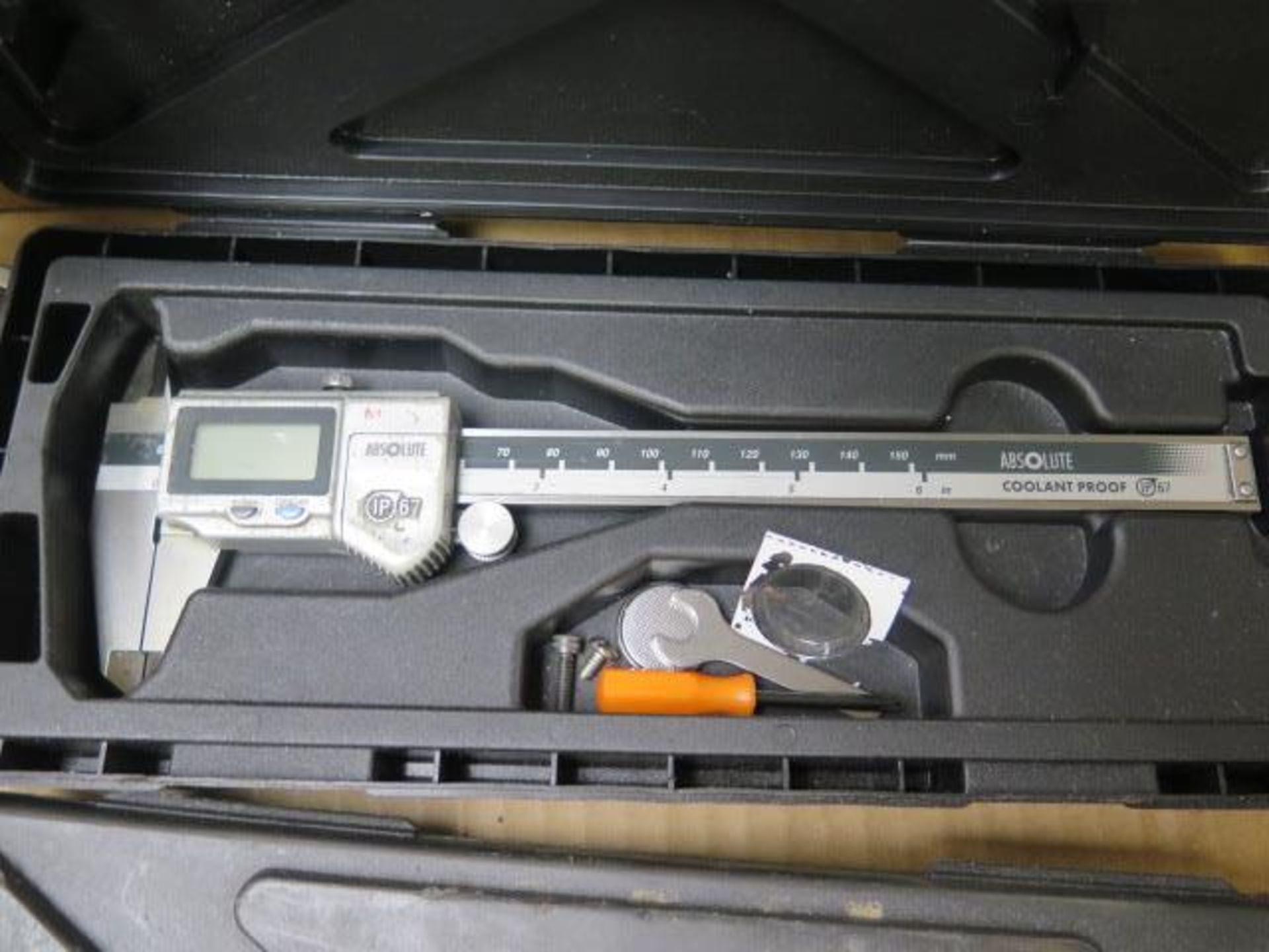 Mitutoyo 6" and 4" Digital Calipers (4) (SOLD AS-IS - NO WARRANTY) - Image 3 of 4
