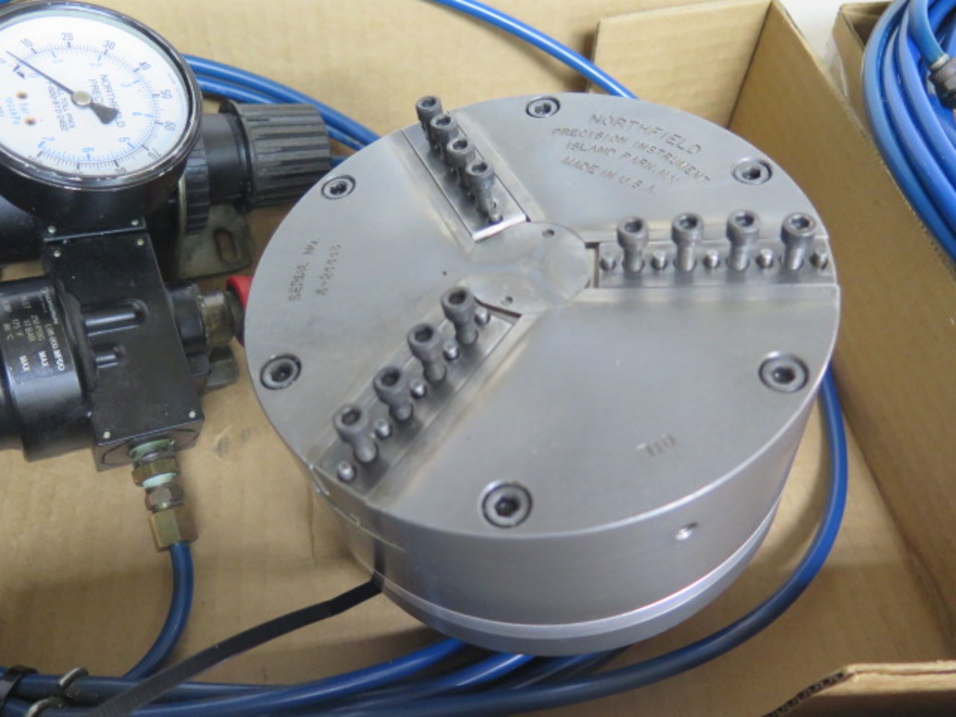 Northfield Pneumatic 6" 3-Jaw Chuck w/ Pneumatic Controls (SOLD AS-IS - NO WARRANTY) - Image 2 of 8