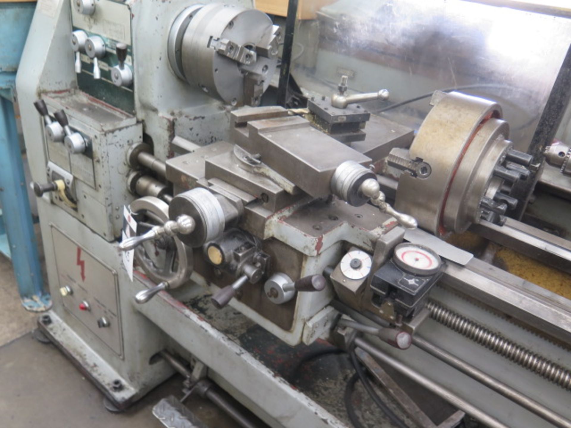 Sharp 1528 15” x 28” Geared Head Gap Bed Lathe s/n 922 w/ 83-1800 RPM, Inch/mm Threading, SOLD AS IS - Image 8 of 12