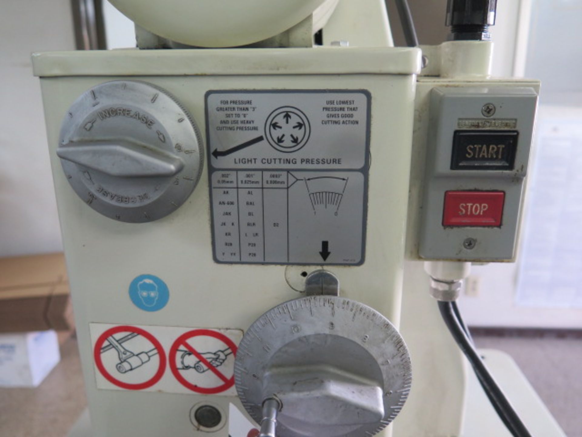 Sunnen MBB-1660-K Precision Honing Machine s/n 3FI-96860 w/ Squaring Attach and Tooling, SOLD AS IS - Image 7 of 14