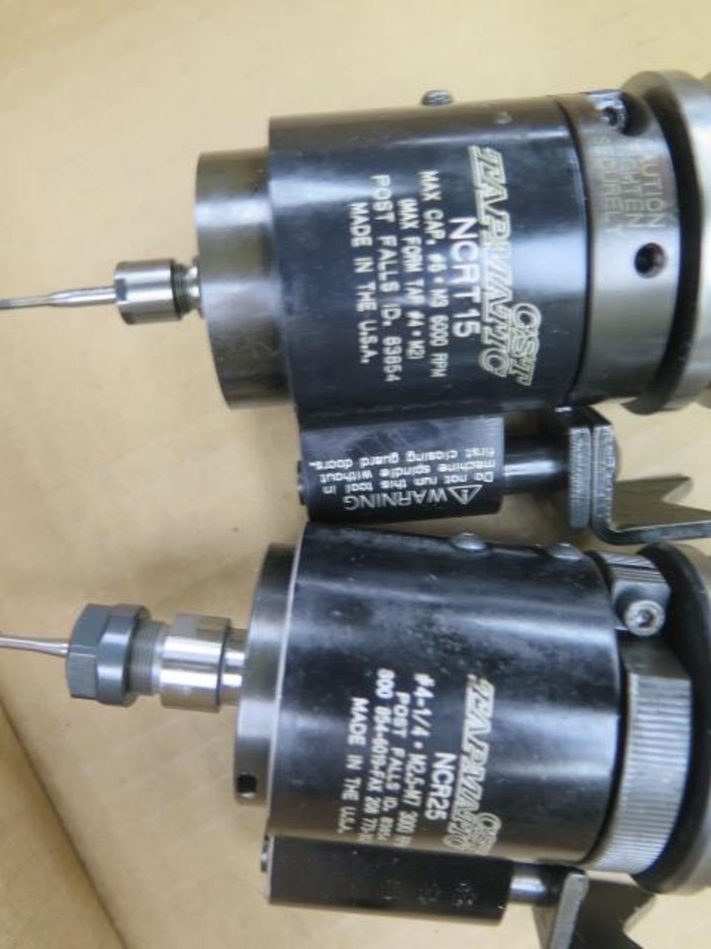 BT-40 Taper Tapmatic NCR25 and NCRT15 Tapping Heads (2) (SOLD AS-IS - NO WARRANTY) - Image 5 of 5