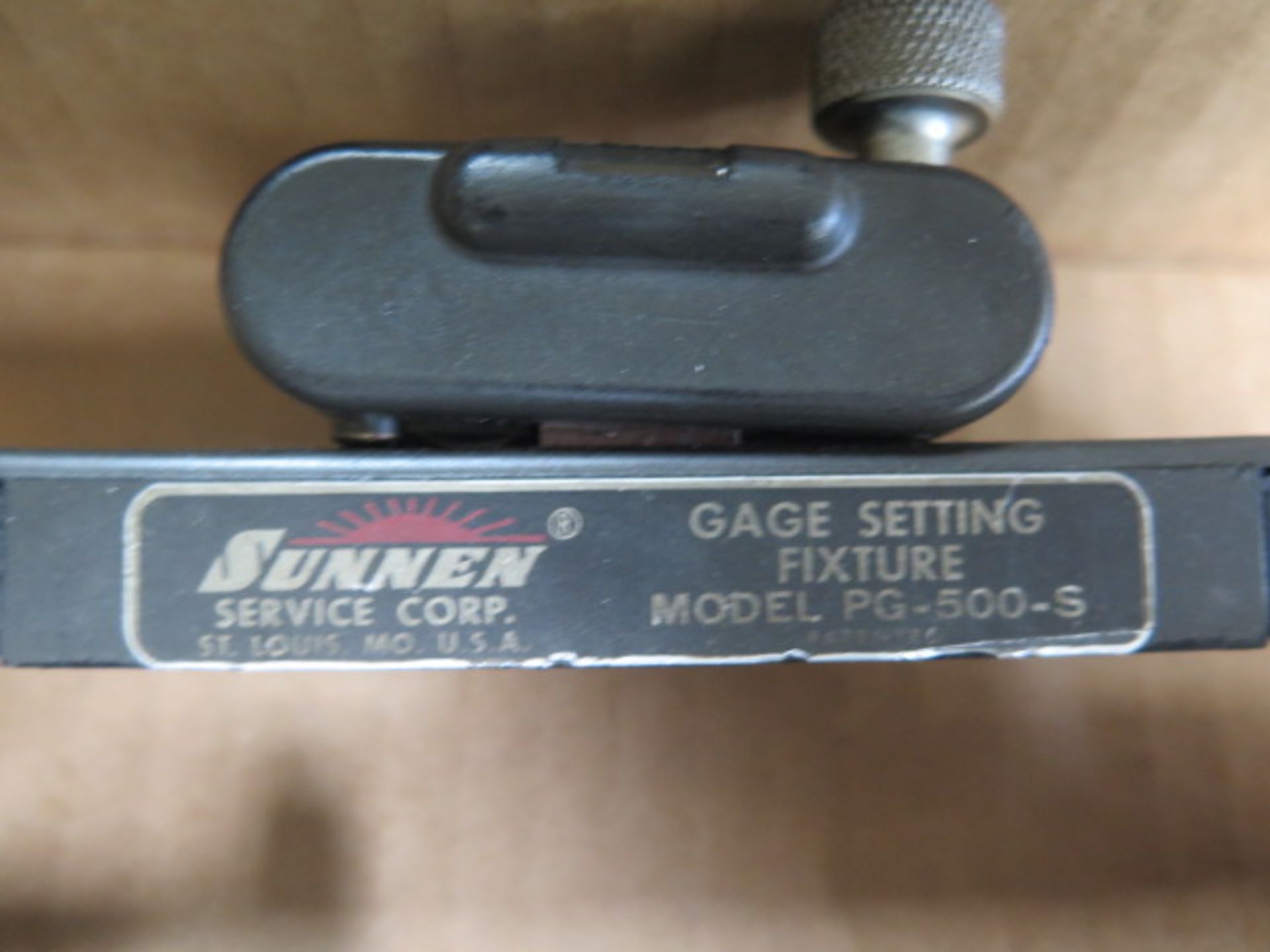 Sunnen PG-500-S 1.5"-3.0" Bore Gage Setting Fixture w/ Sunnen PG-250-E 1.5"-3.0" Finger Extension - Image 9 of 9