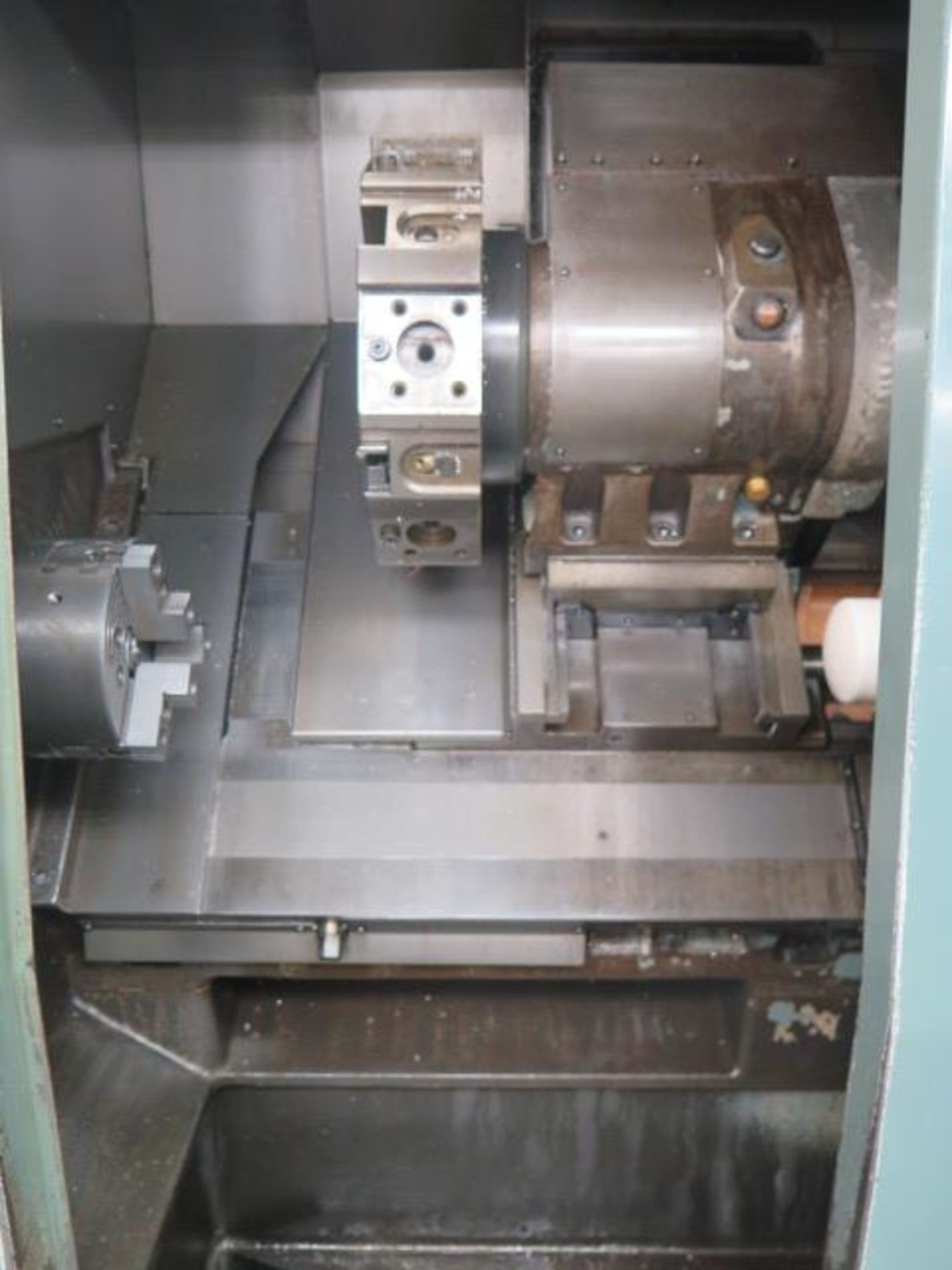 Mori Seiki SL-3A CNC Turning Center s/n 3141 w/ Fanuc 6T Controls, 12-Station Turret, SOLD AS IS - Image 4 of 15