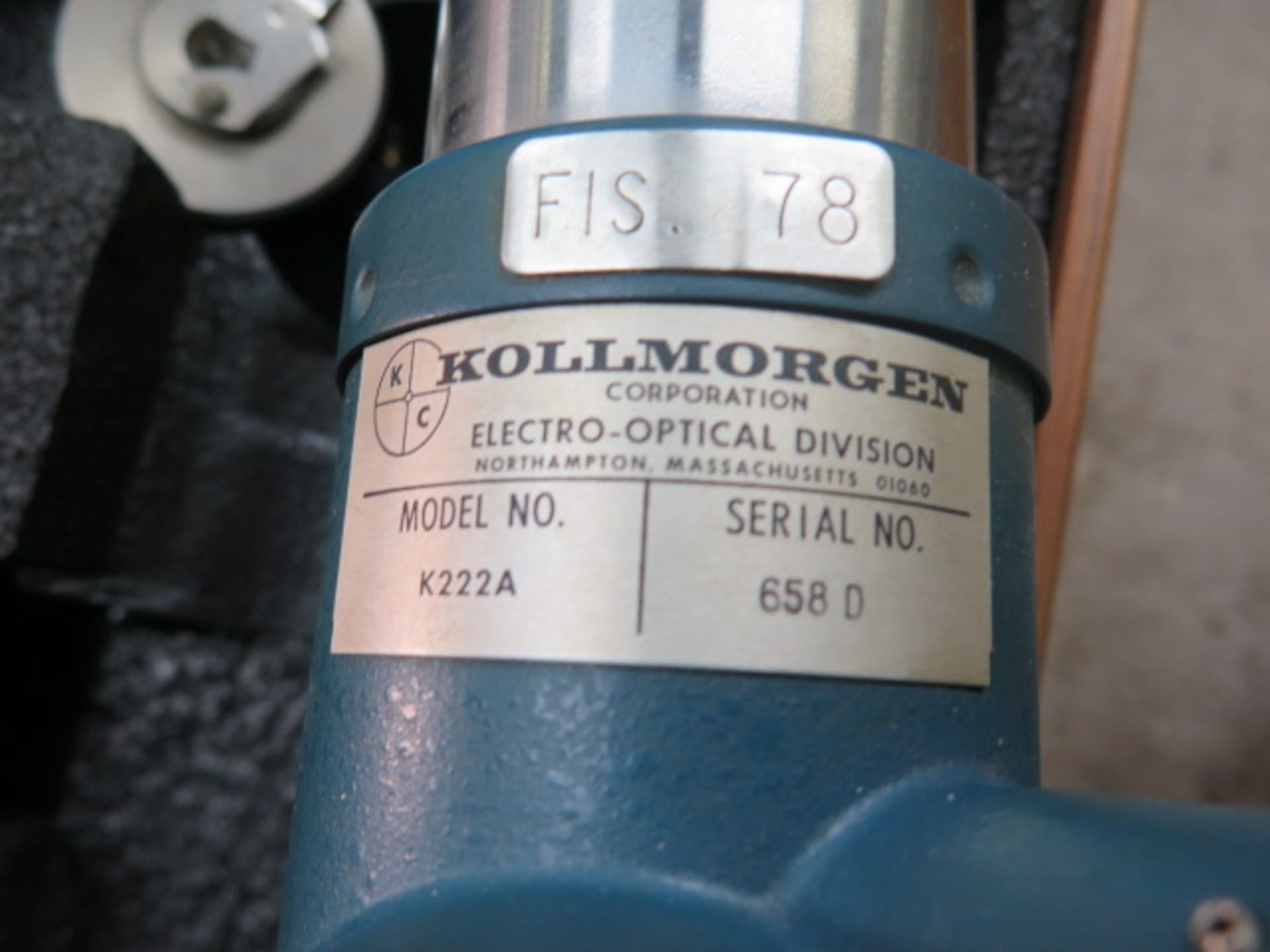 Kollmorgan mdl. K222 Dual Axis Autocollimator (SOLD AS-IS - NO WARRANTY) - Image 7 of 7