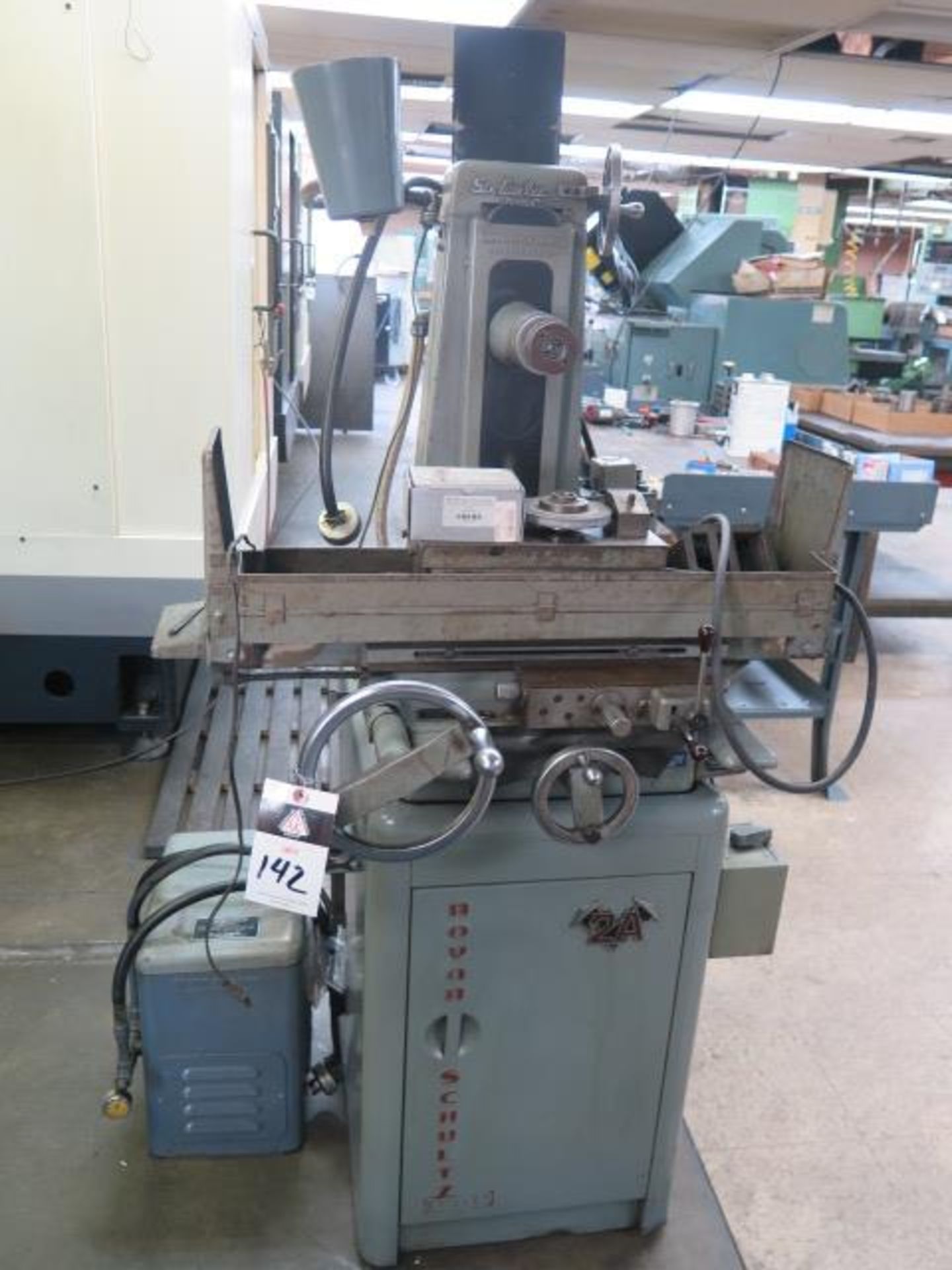 Boyar Schultz 2A Six Twelve Deluxe Automatic Hydraulic Surface Grinder w/ Magnalock, SOLD AS IS