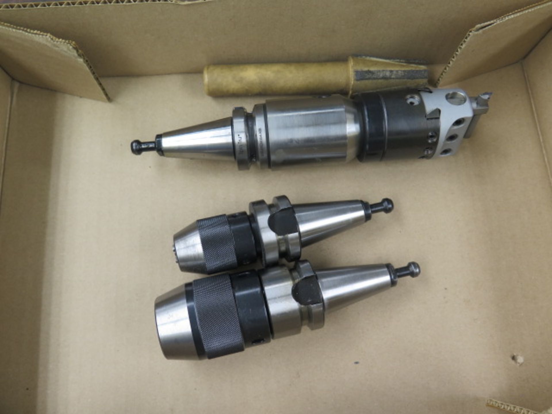 BT-30 Taper Boring Head and (2) Drill Chucks (SOLD AS-IS - NO WARRANTY) - Image 2 of 4
