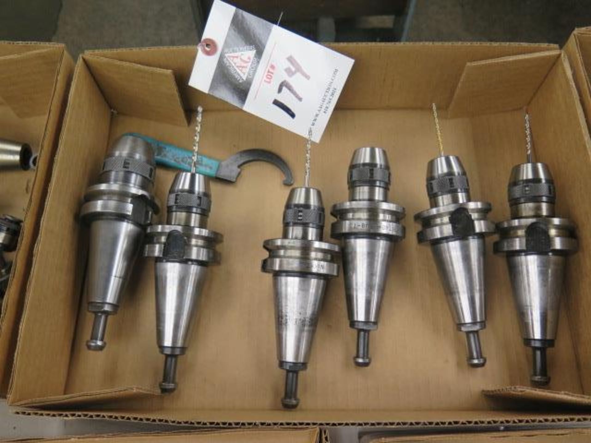 BT-40 Taper Drill Chucks (6) (SOLD AS-IS - NO WARRANTY)