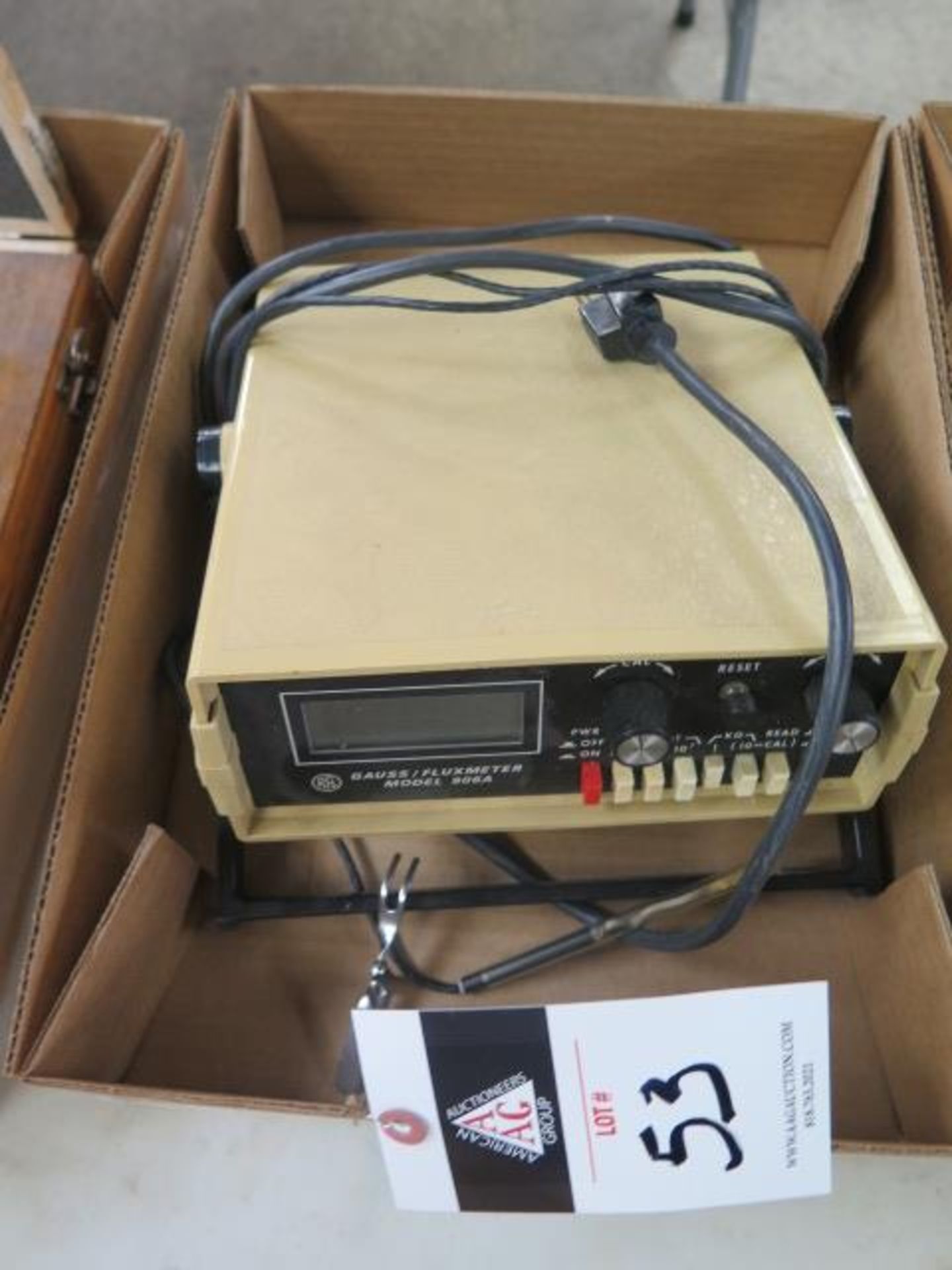 RFL mdl. 906A Gauss / Fluxmeter (SOLD AS-IS - NO WARRANTY)