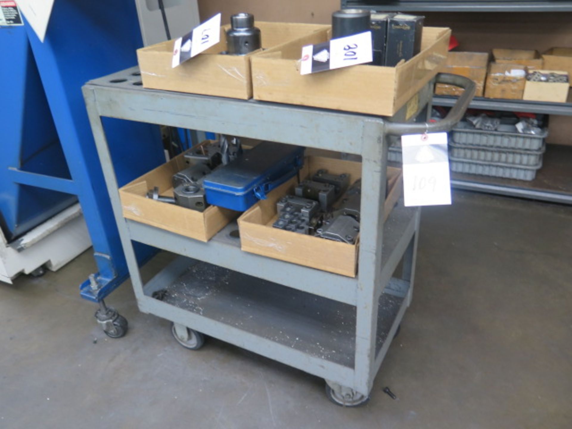 40-Taper Tooling Cart (SOLD AS-IS - NO WARRANTY)