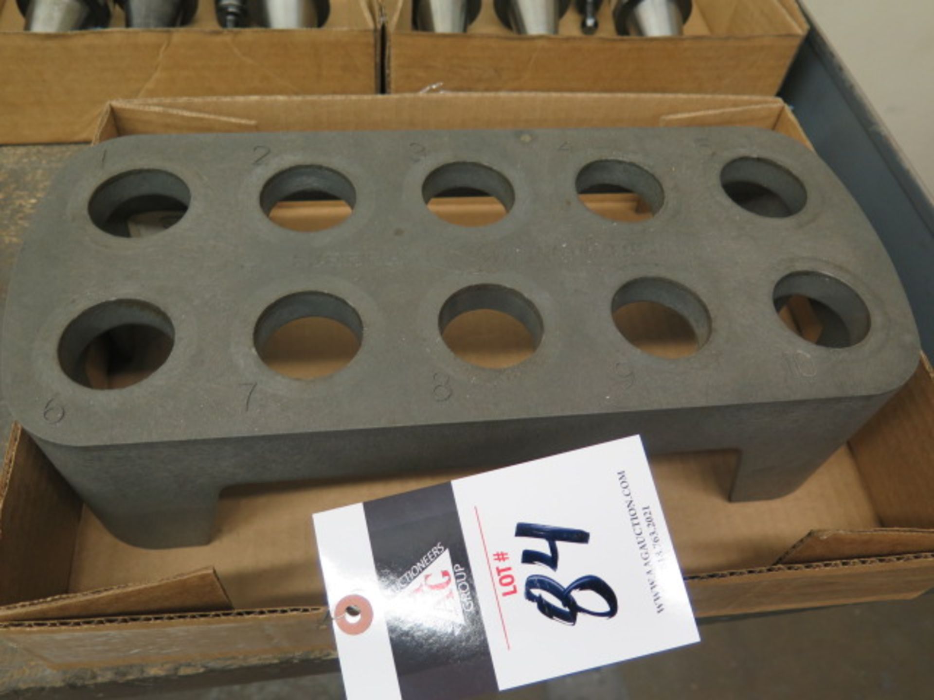 40-Taper Tooling Rack (SOLD AS-IS - NO WARRANTY)