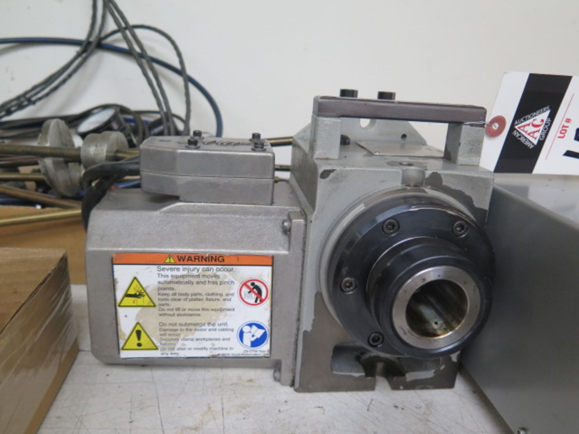 Haas 4th Axic 5C Rotary Head w/ Haas Servo Controller (SOLD AS-IS - NO WARRANTY) - Image 3 of 10