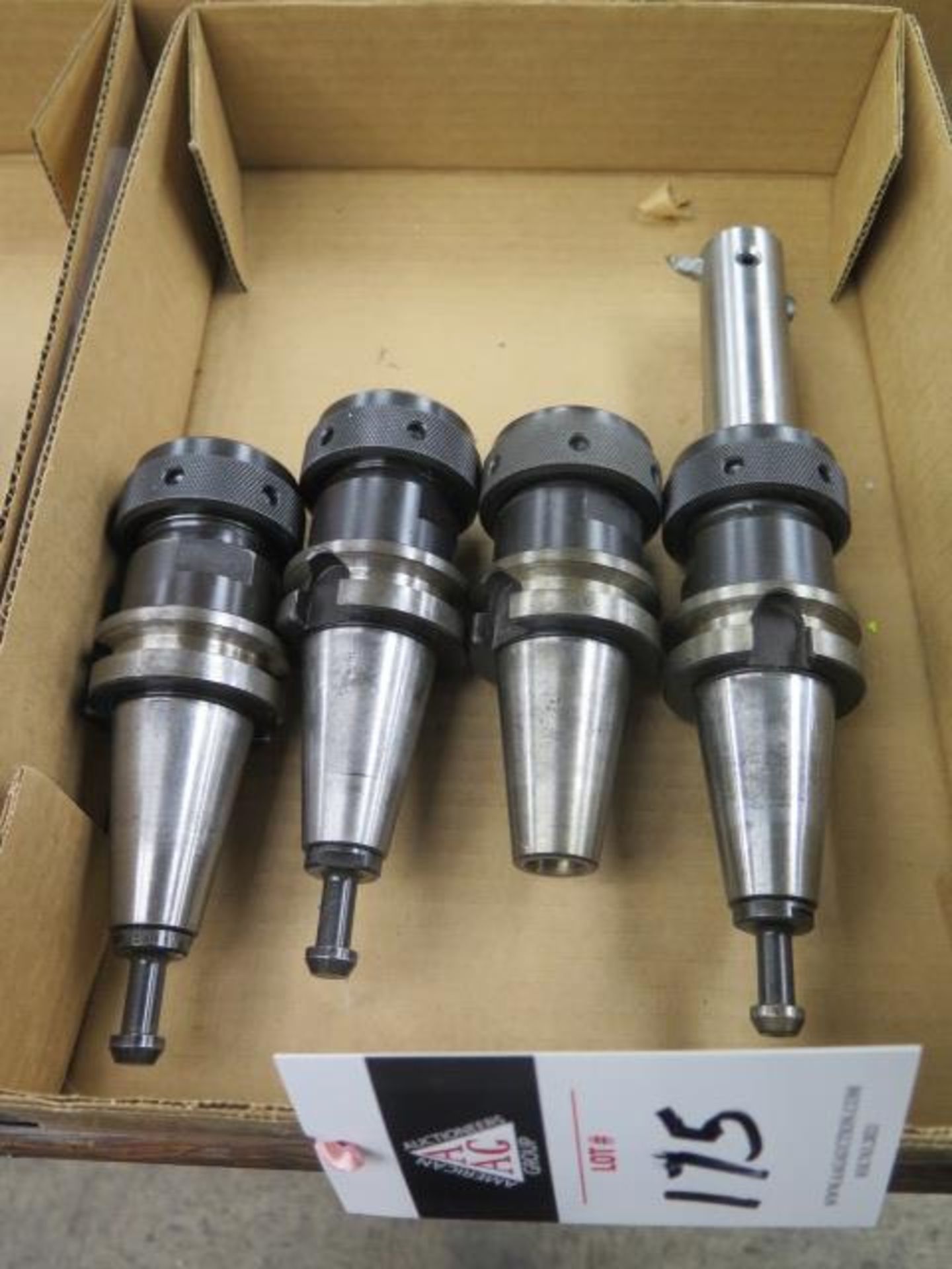 BT-40 Taper TG100 Collet Chucks (4) (SOLD AS-IS - NO WARRANTY)