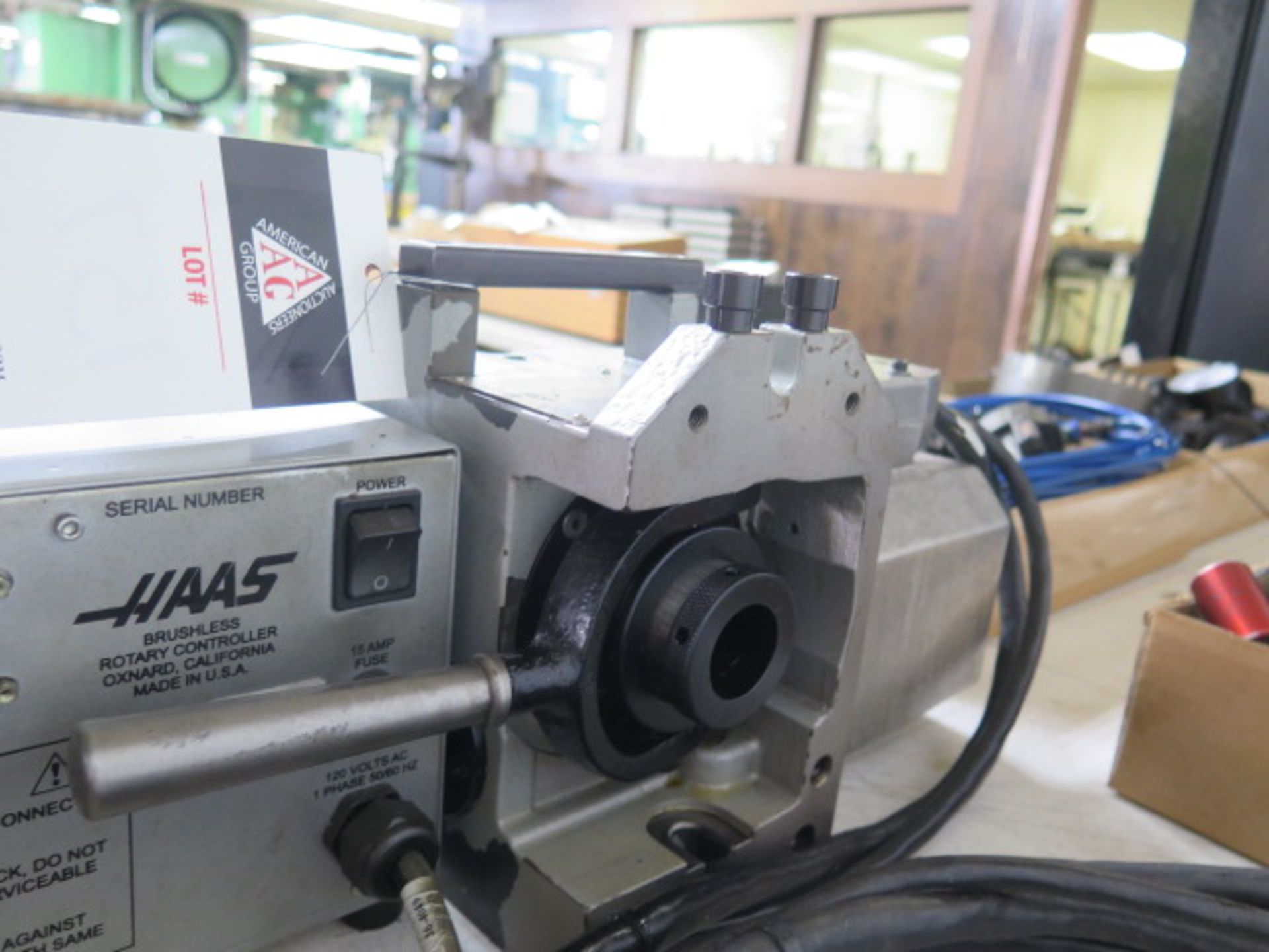 Haas 4th Axic 5C Rotary Head w/ Haas Servo Controller (SOLD AS-IS - NO WARRANTY) - Image 6 of 10