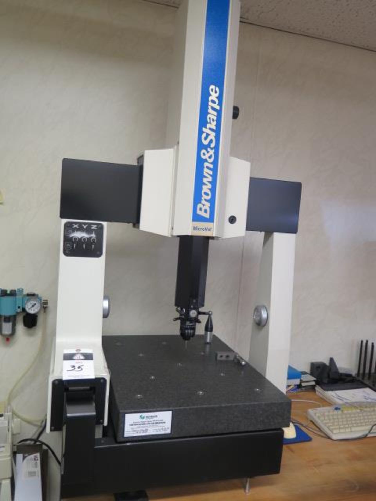 Brown & Sharpe MicroVal 363 CMM Machine s/n 0696-1424 w/ Renishaw MIP Probe Head, SOLD AS IS - Image 2 of 15