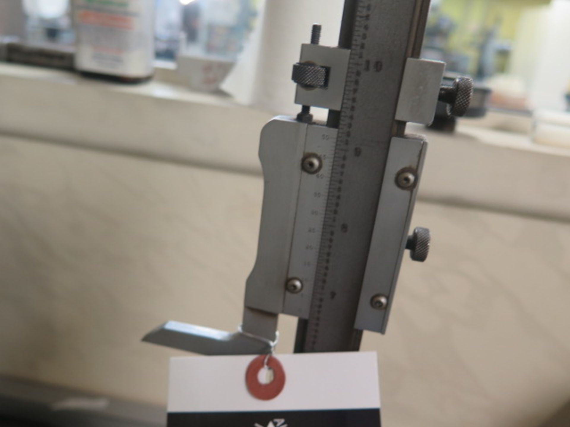 Starrett 20" Vernier Height Gage and Starrett 6" Vernier Height Gage (SOLD AS-IS - NO WARRANTY) - Image 3 of 4