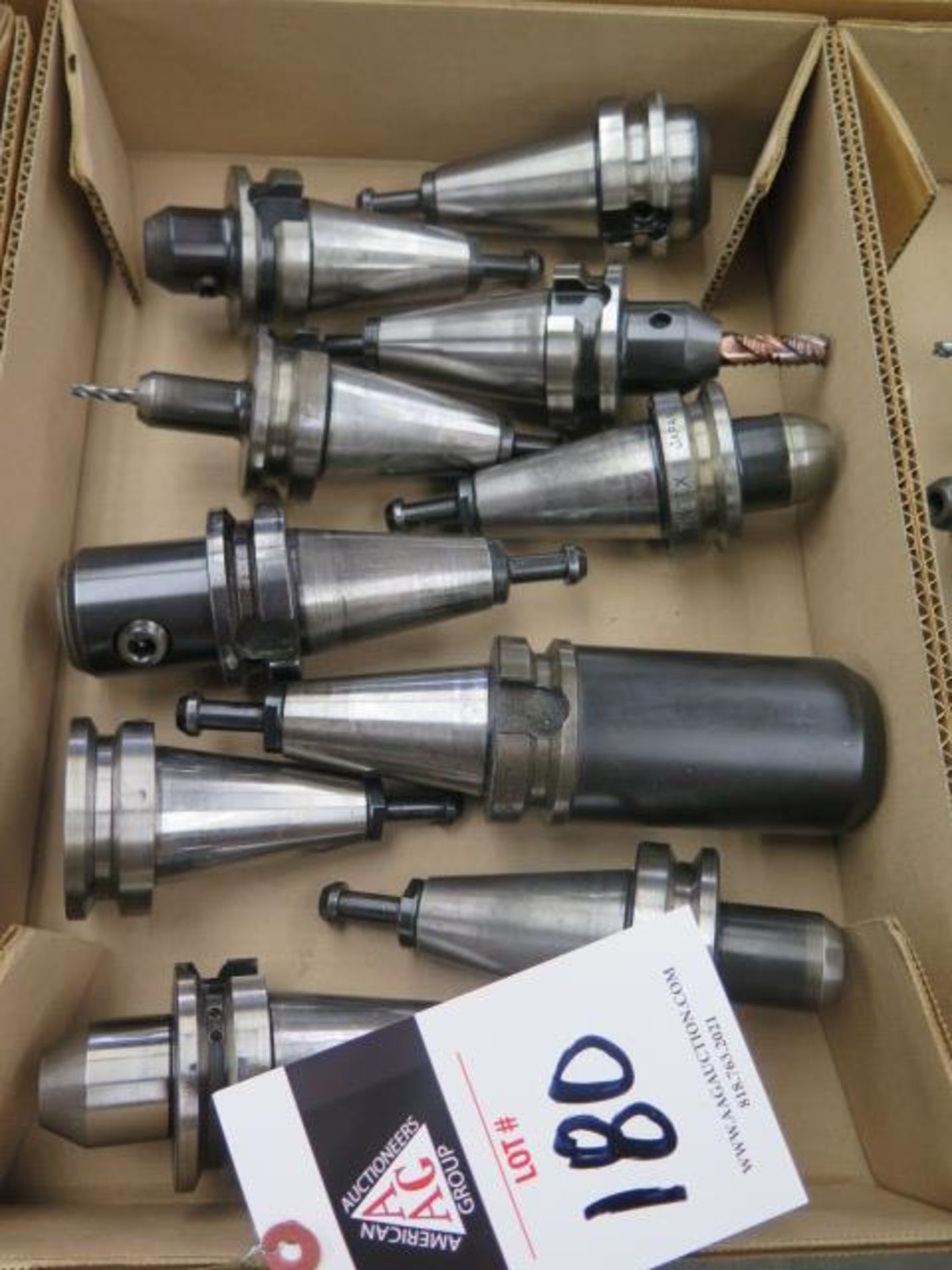 BT-40 Taper Tooling (10) (SOLD AS-IS - NO WARRANTY)