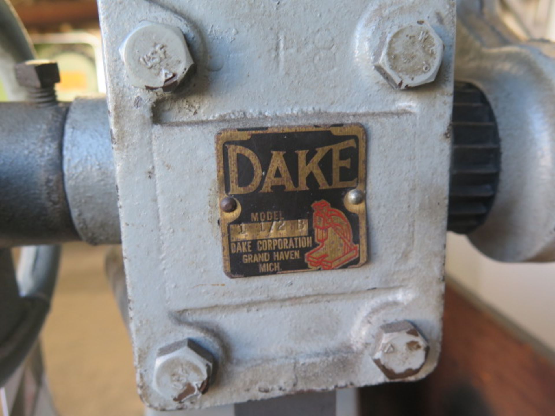 Dake No. 1 1/2 B1 Arbor Press (SOLD AS-IS - NO WARRANTY) - Image 4 of 4