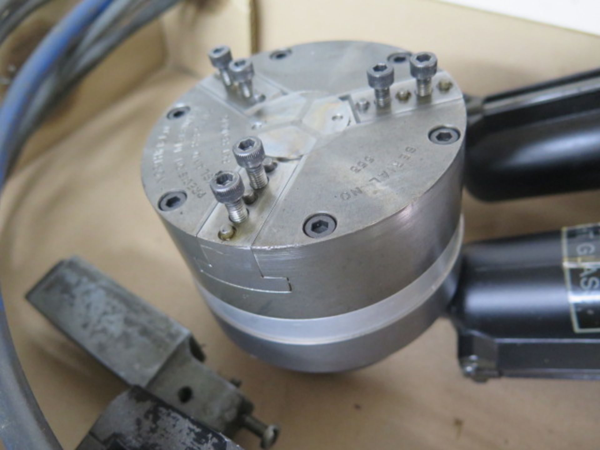 Northfield Pneumatic 4" 3-Jaw Chuck w/ Pneumatic Controls (SOLD AS-IS - NO WARRANTY) - Image 6 of 10