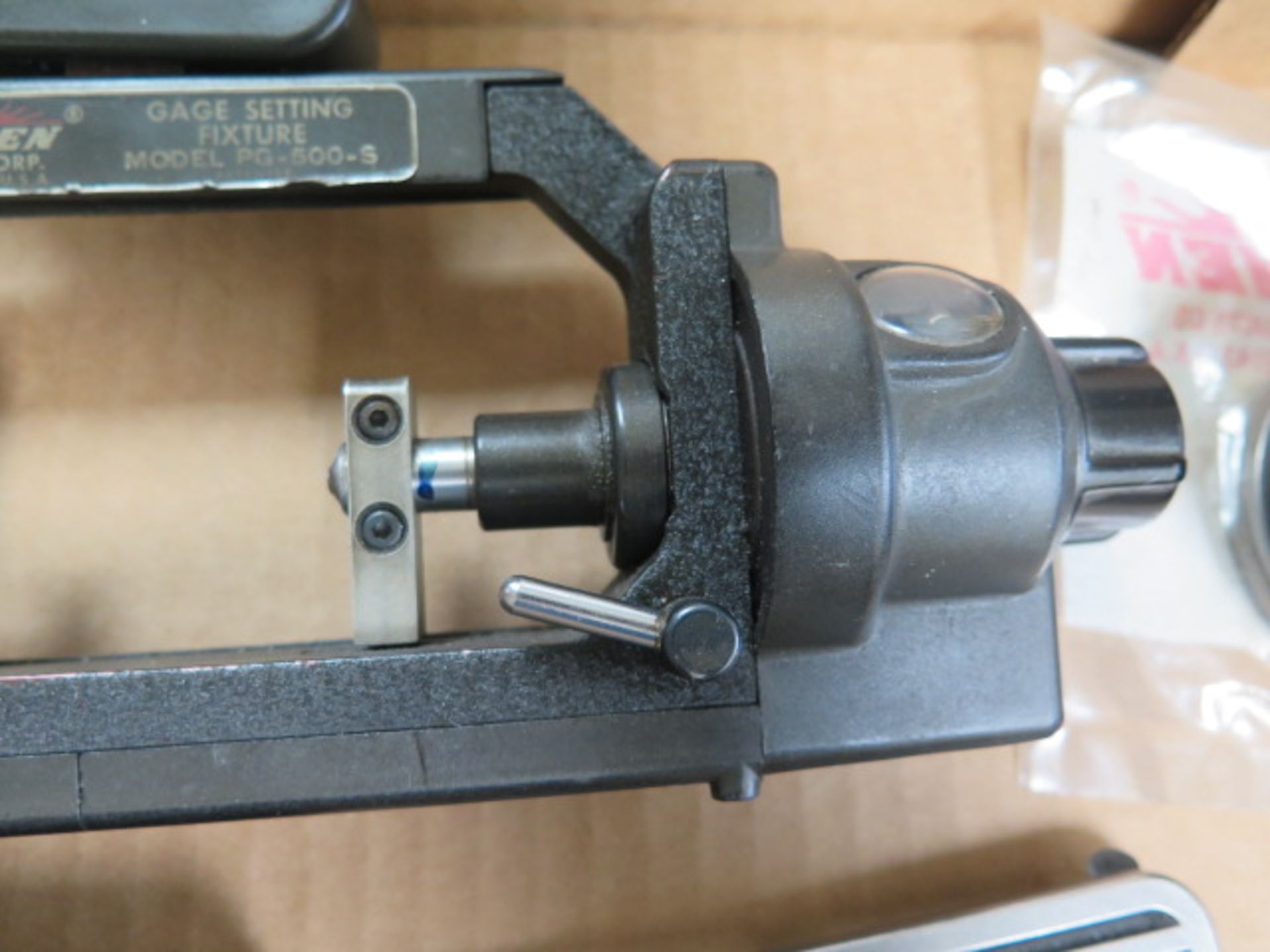 Sunnen PG-500-S 1.5"-3.0" Bore Gage Setting Fixture w/ Sunnen PG-250-E 1.5"-3.0" Finger Extension - Image 5 of 9