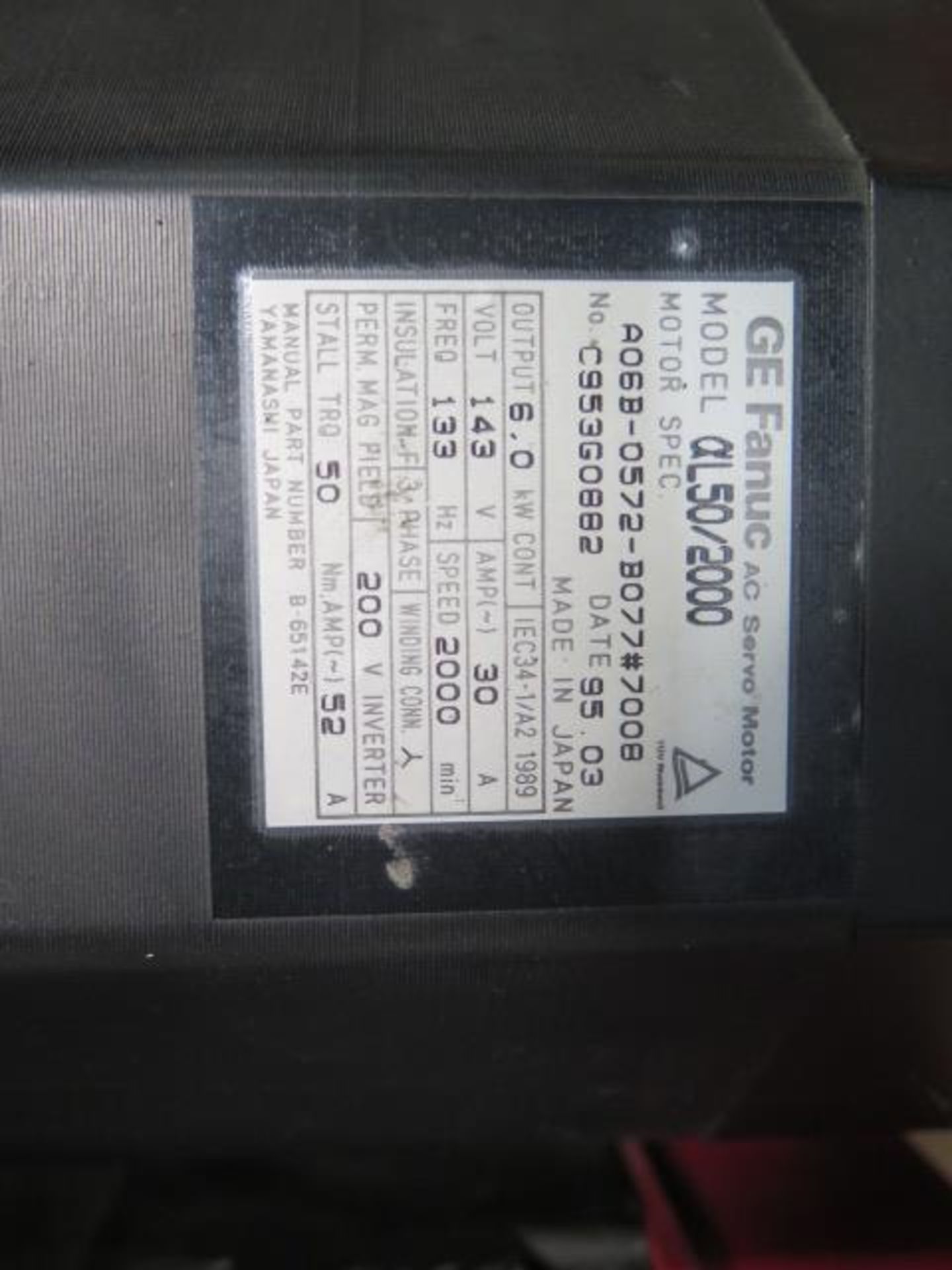 Fanuc Axes Drive Motors (3) (SOLD AS-IS - NO WARRANTY) - Image 6 of 12